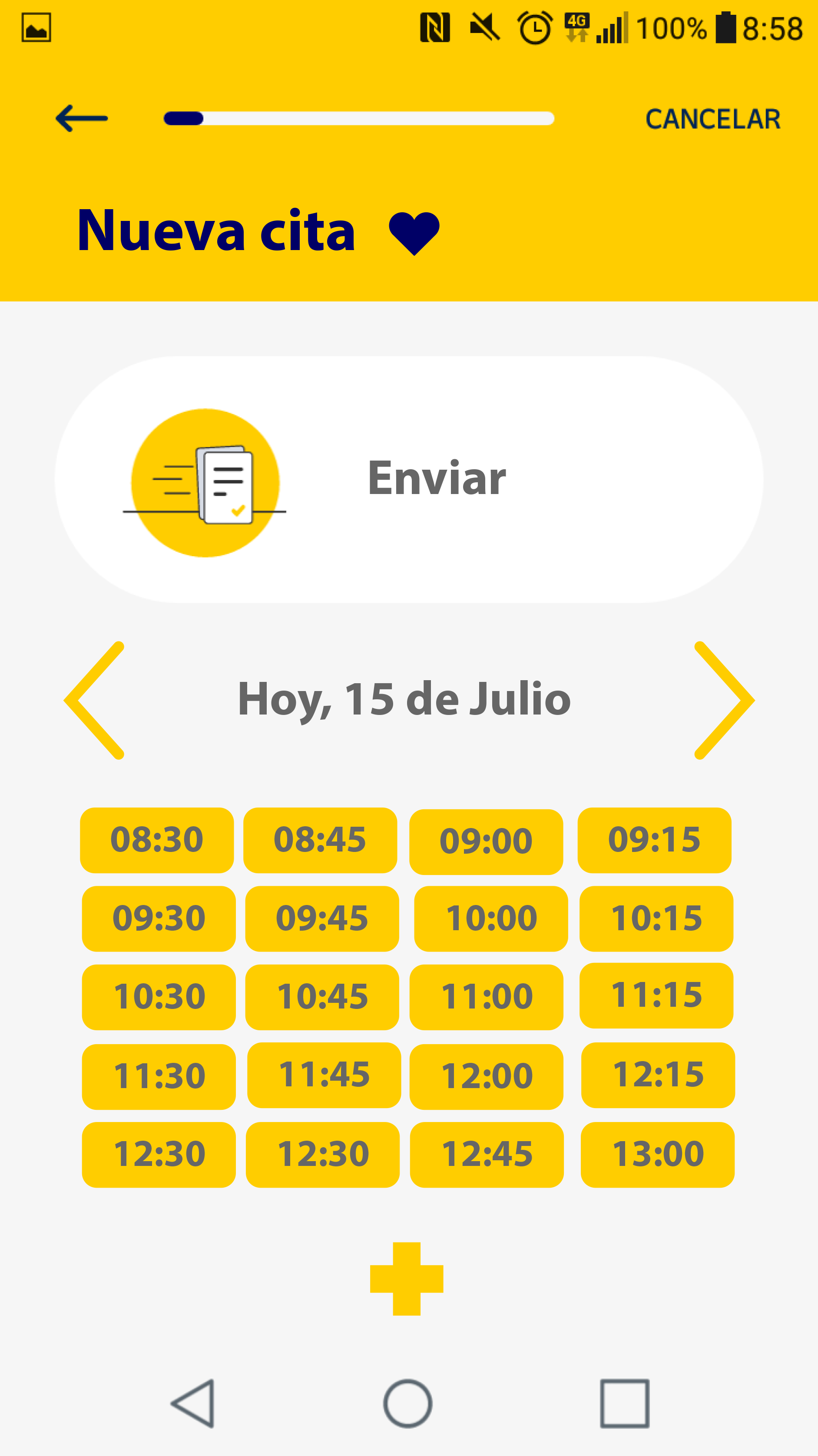Nueva cita