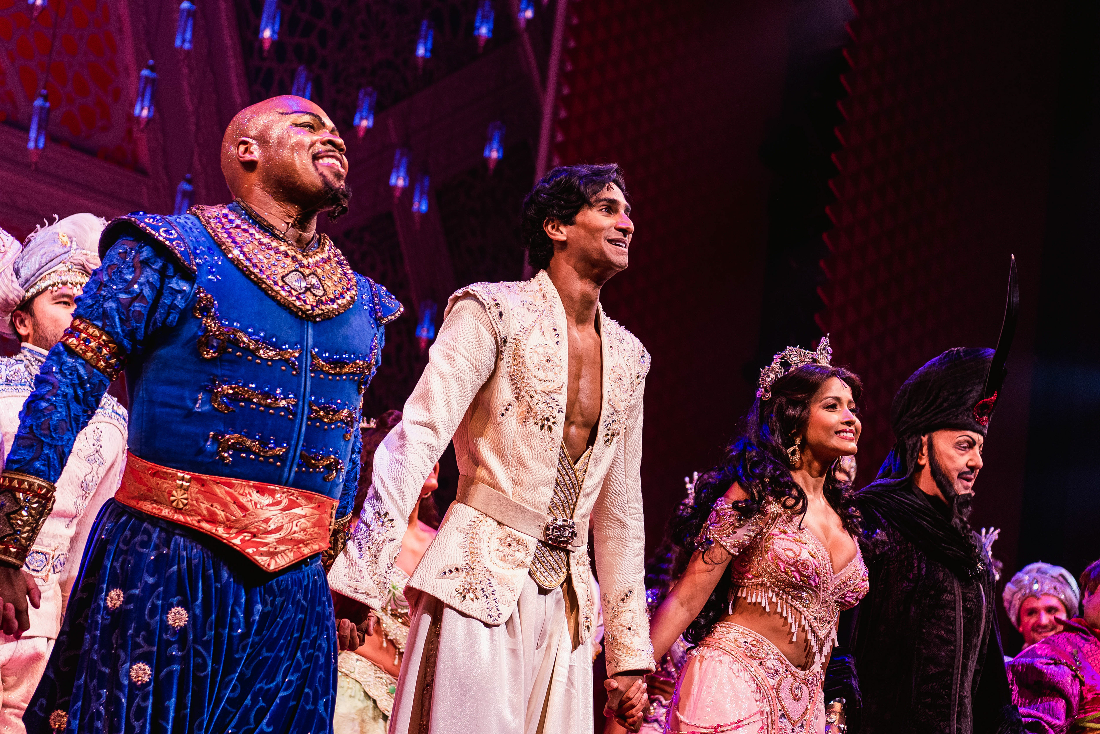 Aladdin Re-Opening Curtain Call, Sept. 2021