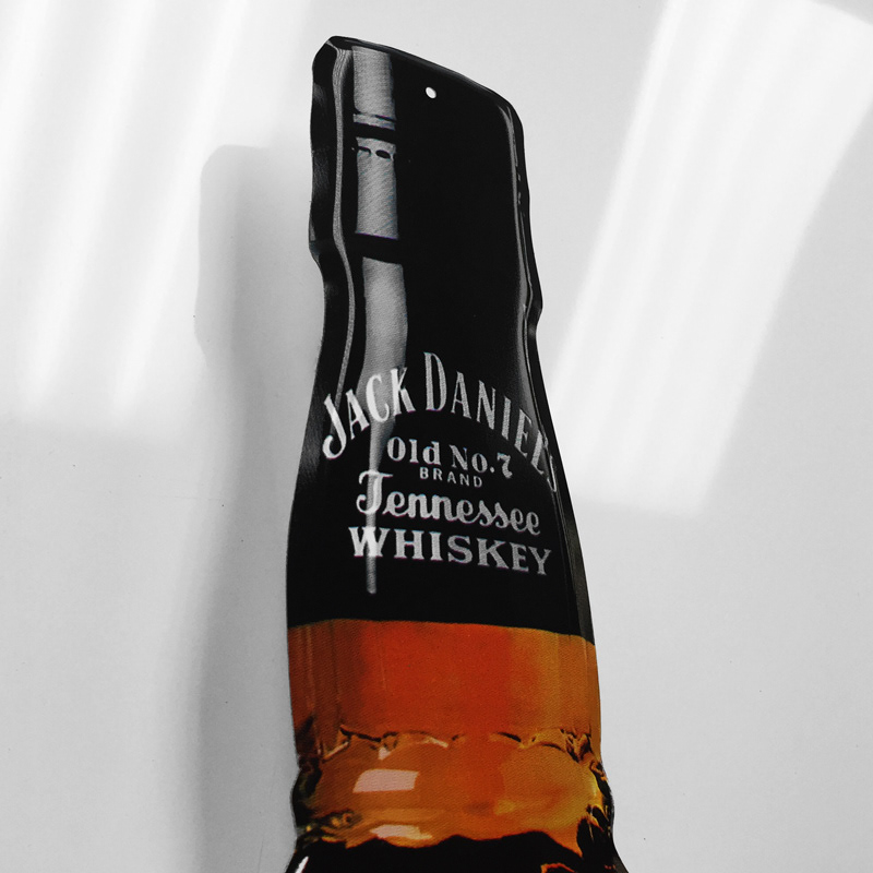 Jack Daniels Tin Tacker Sign