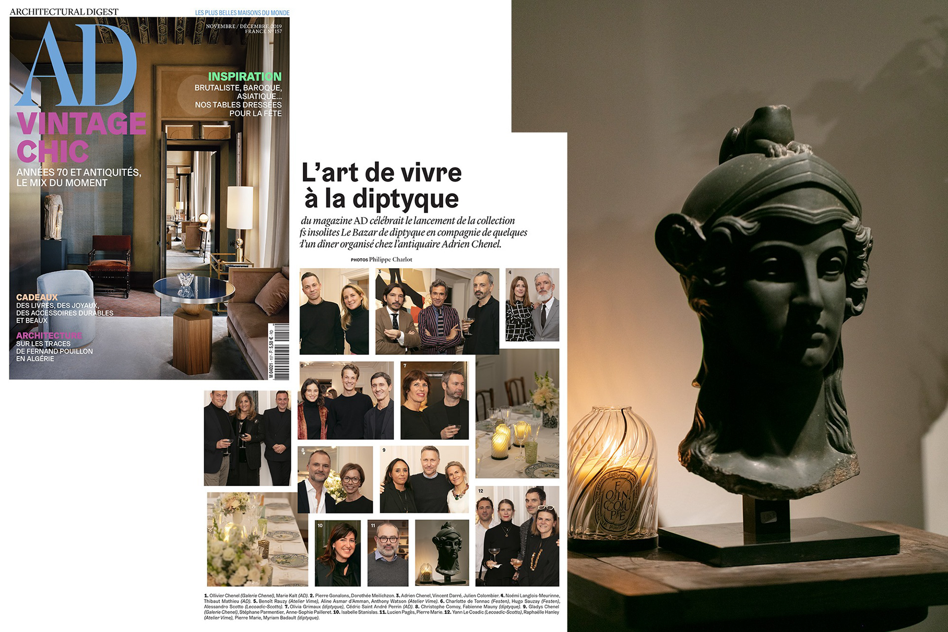 AD magazine Philippe Charlot