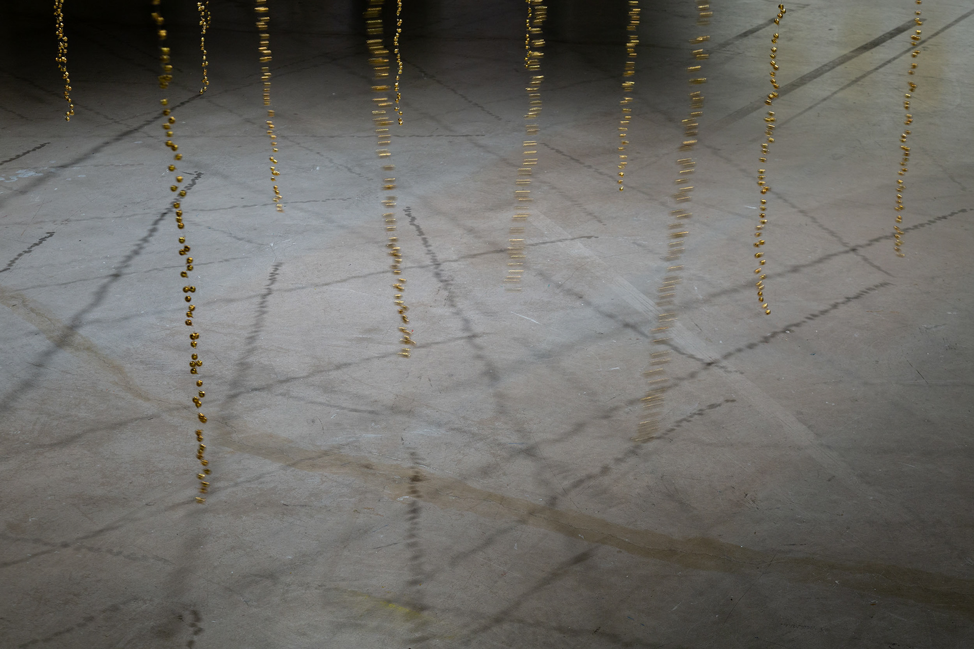 Monika Balu Jingle Jangle 5000 bells installation