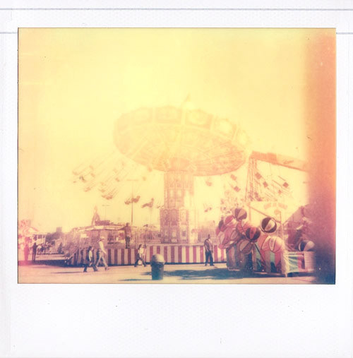 "Chairlift," 4 X 4 in, PZ 680 Color Shade, 2012