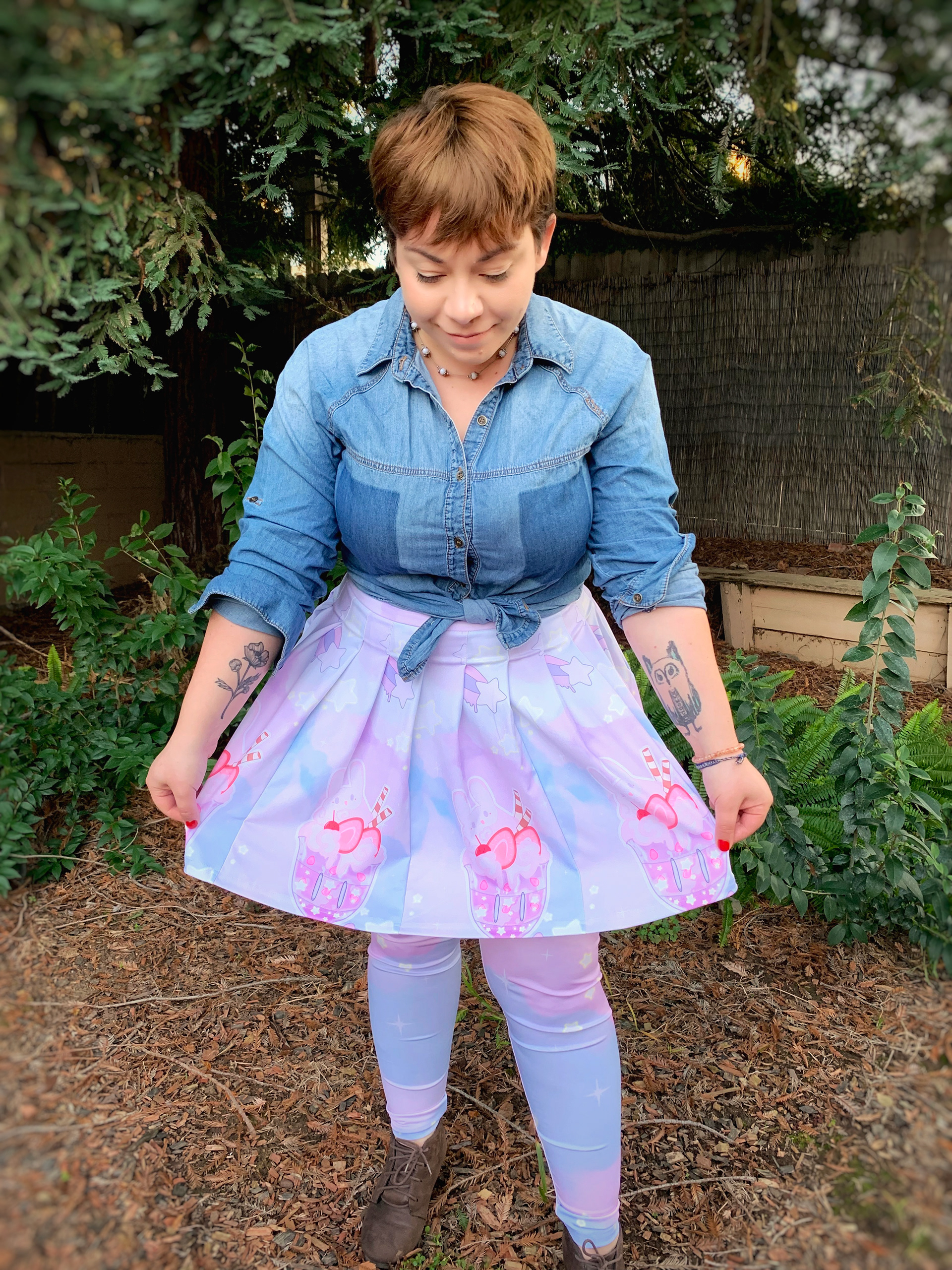 Bunparfait Pleated Skirt