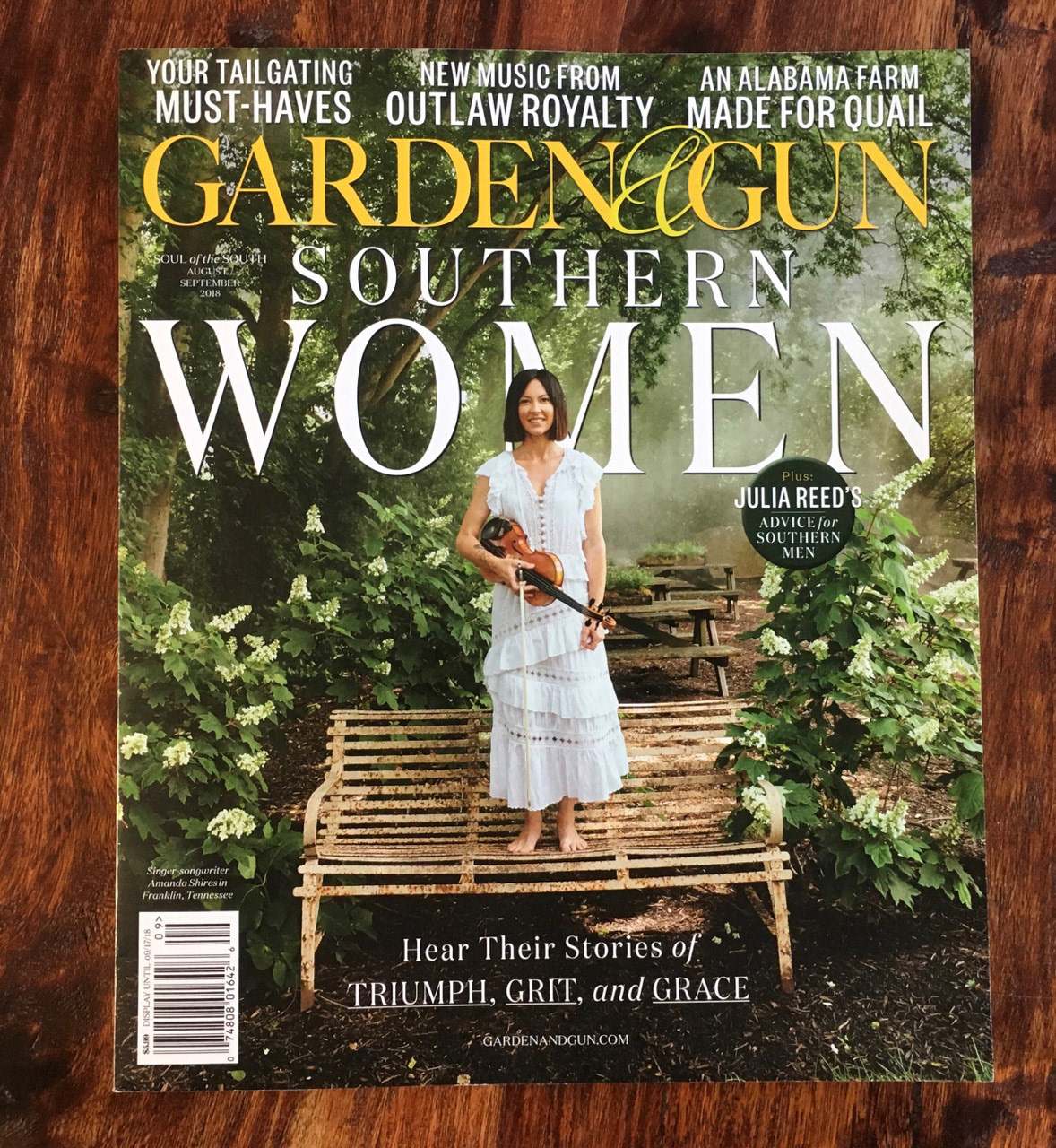 Garden & Gun Cover indicating edition