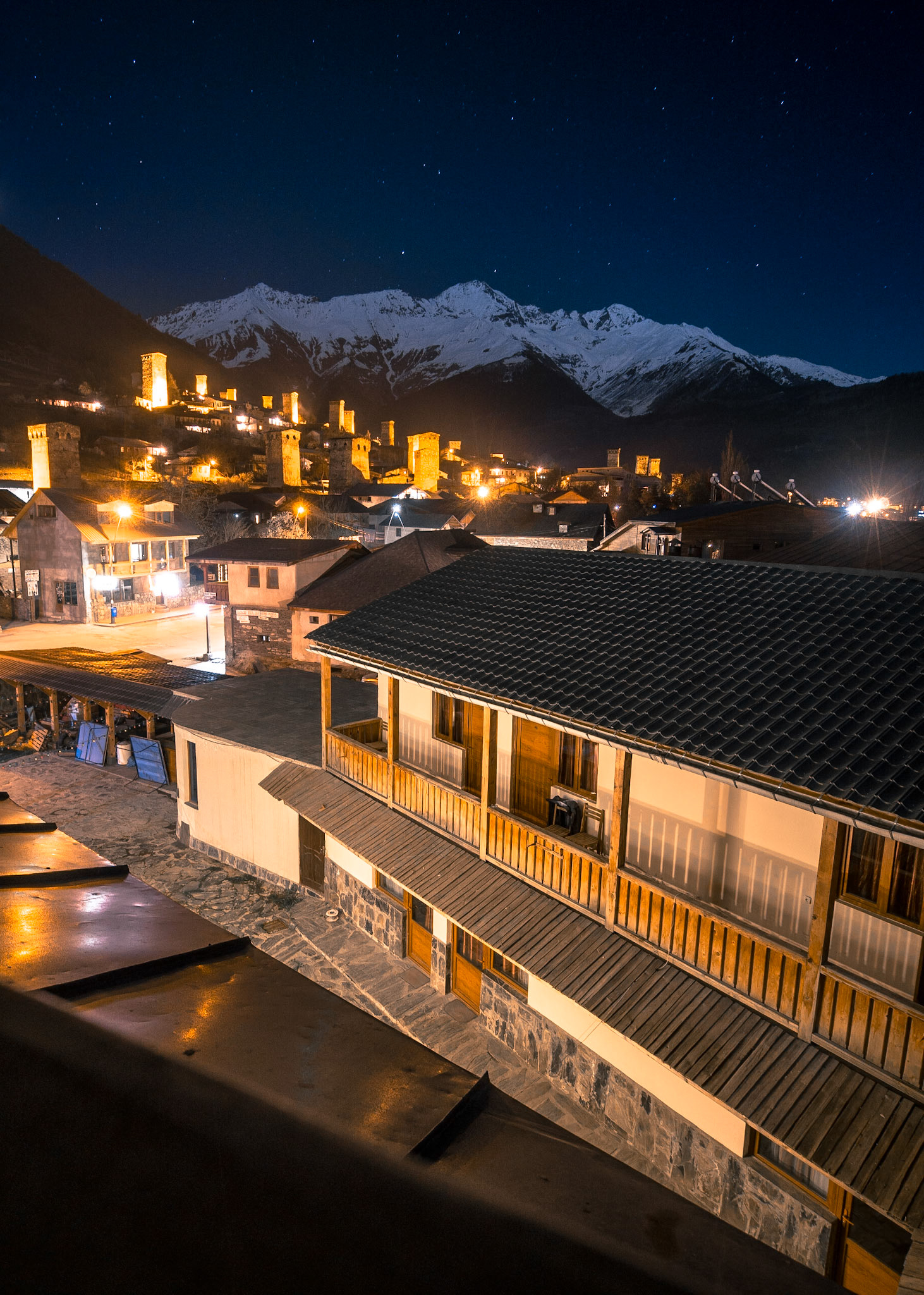 Mestia, Georgien