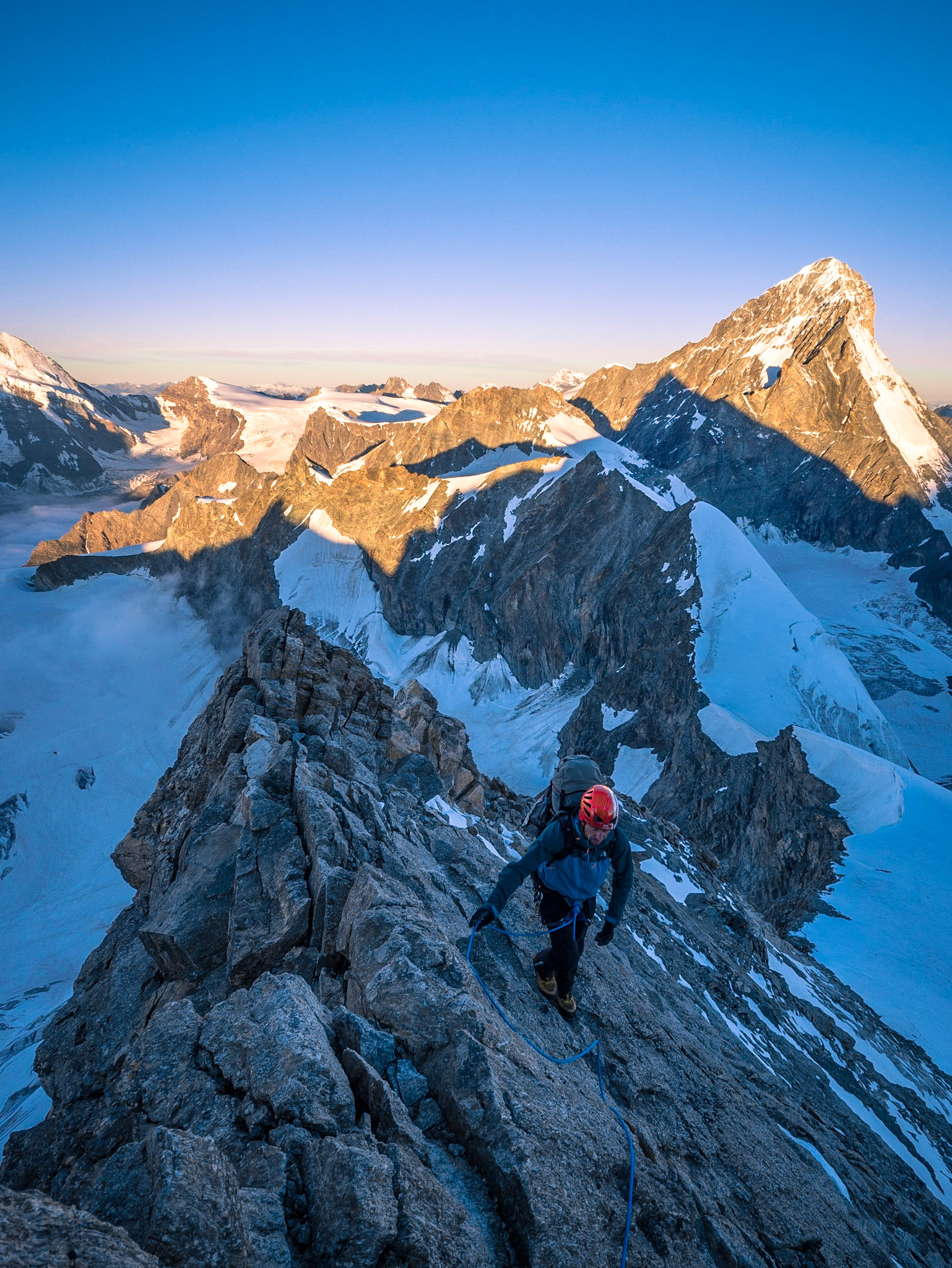 Arbengrat und Dent Blanche