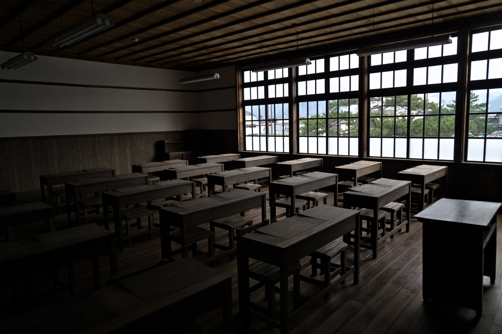 明倫学舎 復元教室1