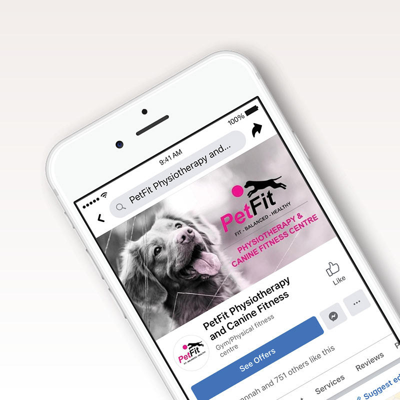 PetFit Facebook Header and Profile Image