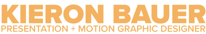 Kieron Bauer Presentation & Motion Graphic Designer