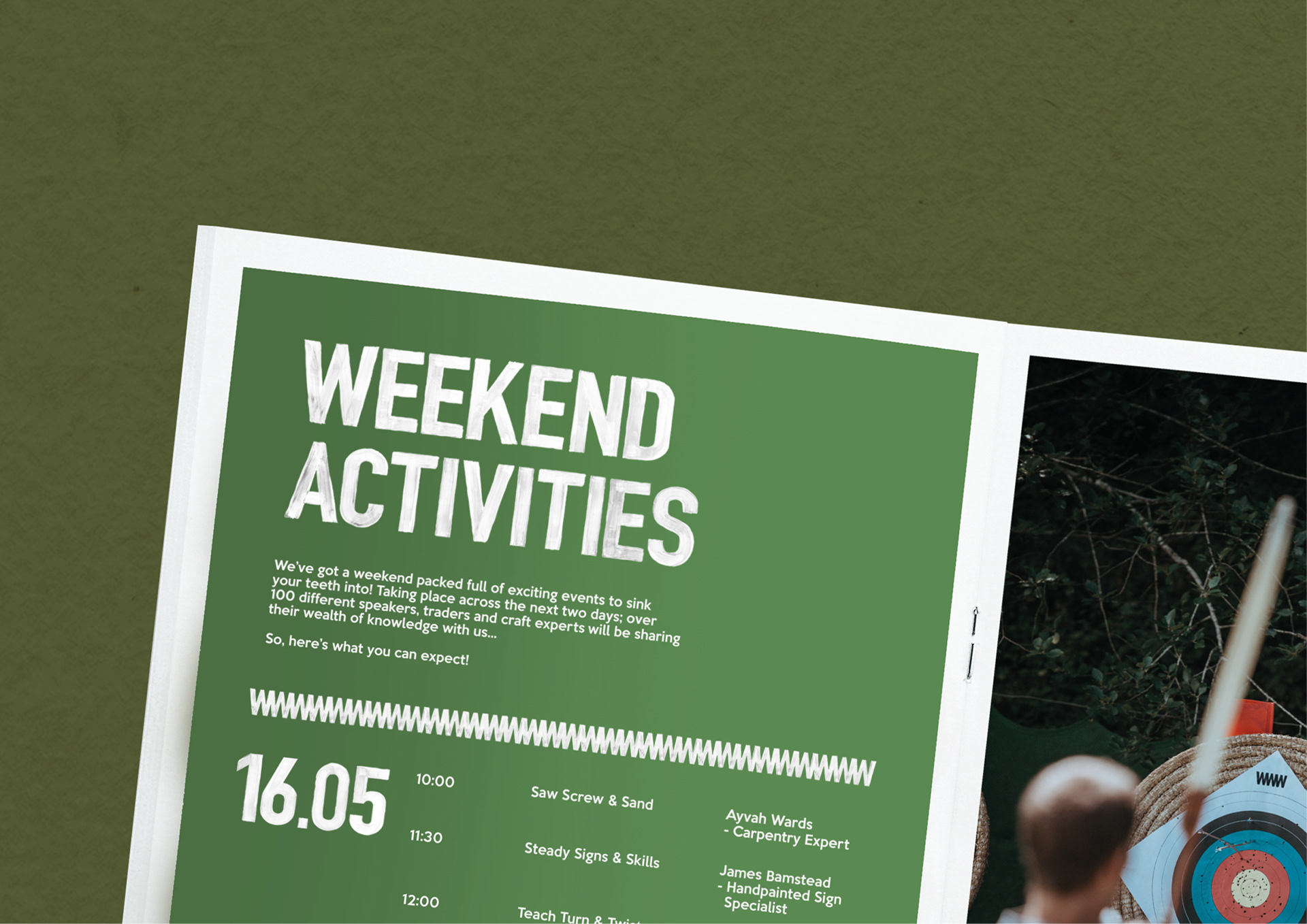 Event Catalogue.