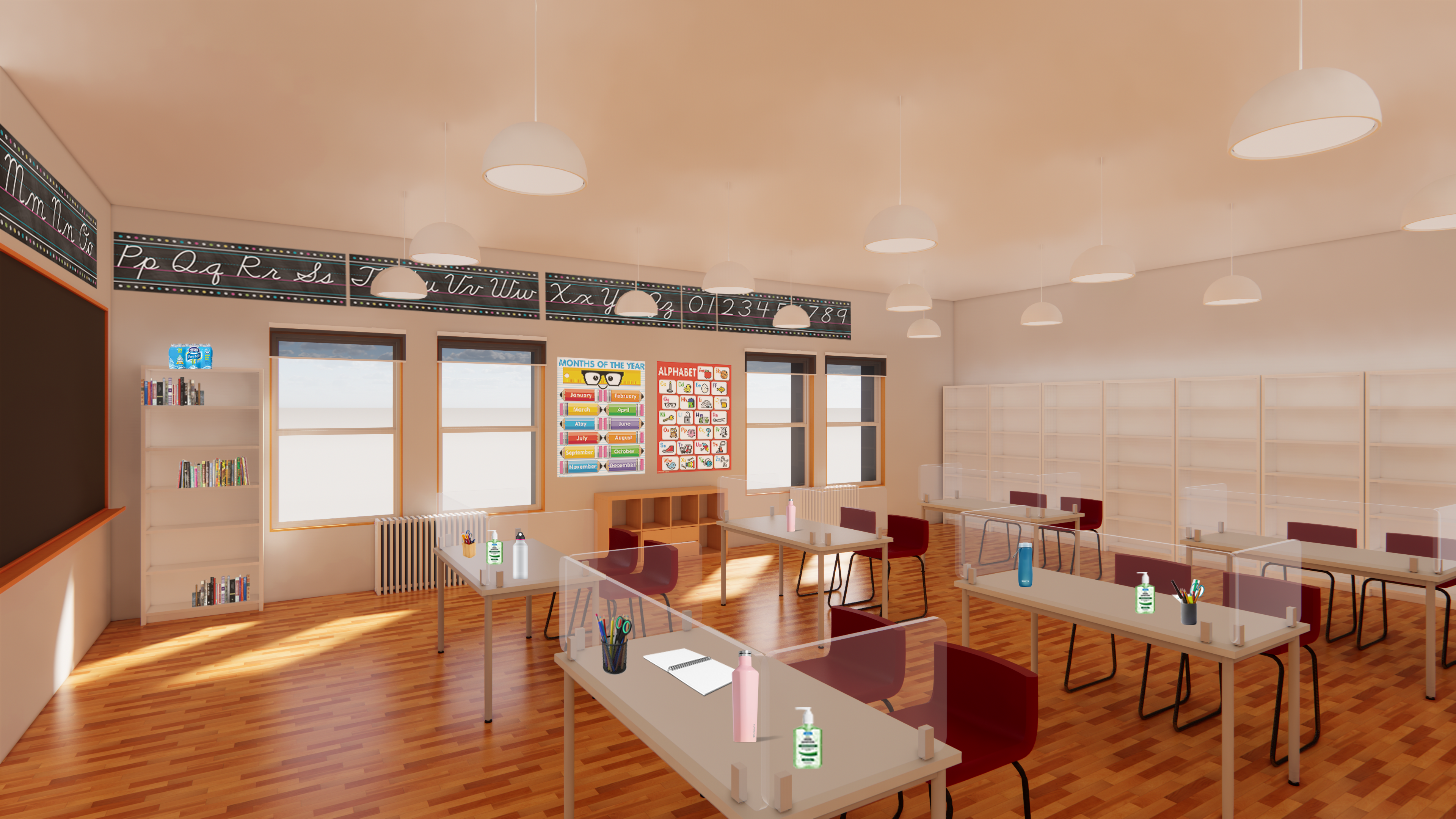 Classroom B Render