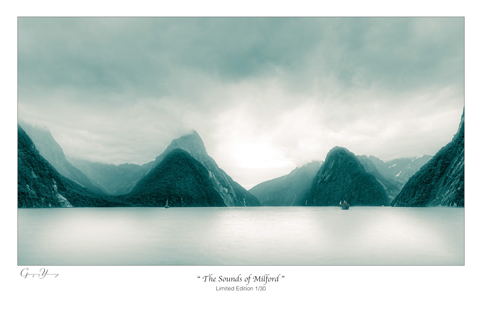 Limited Edition – small 1/30 – medium 1/15 – Large 1/5 © Gregory Young
