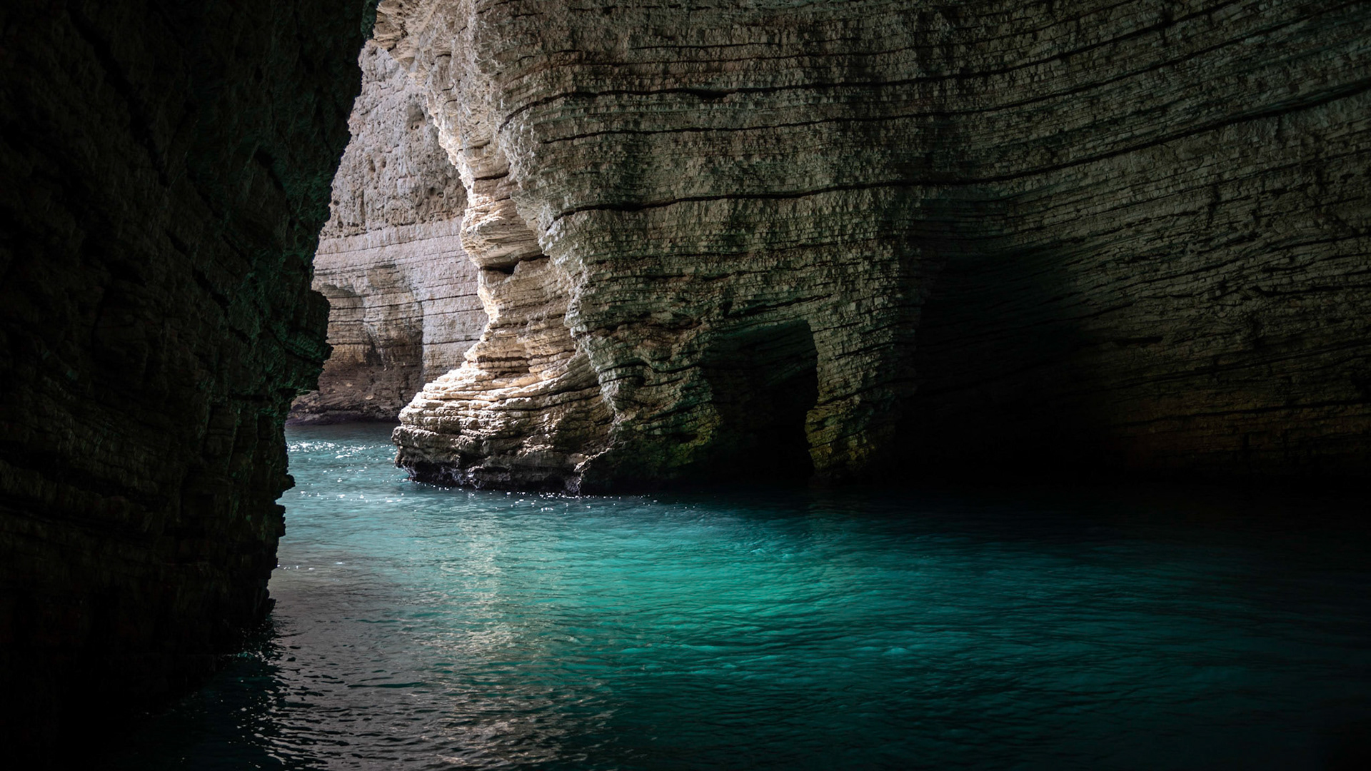 Höhle nahe Vieste / Italien