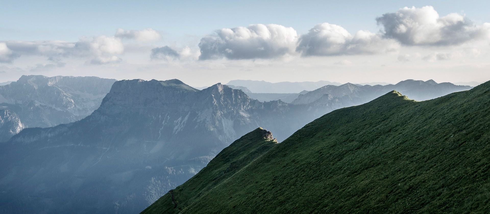 Ausblick vom Eisenerzer Reichenstein / Steiermark