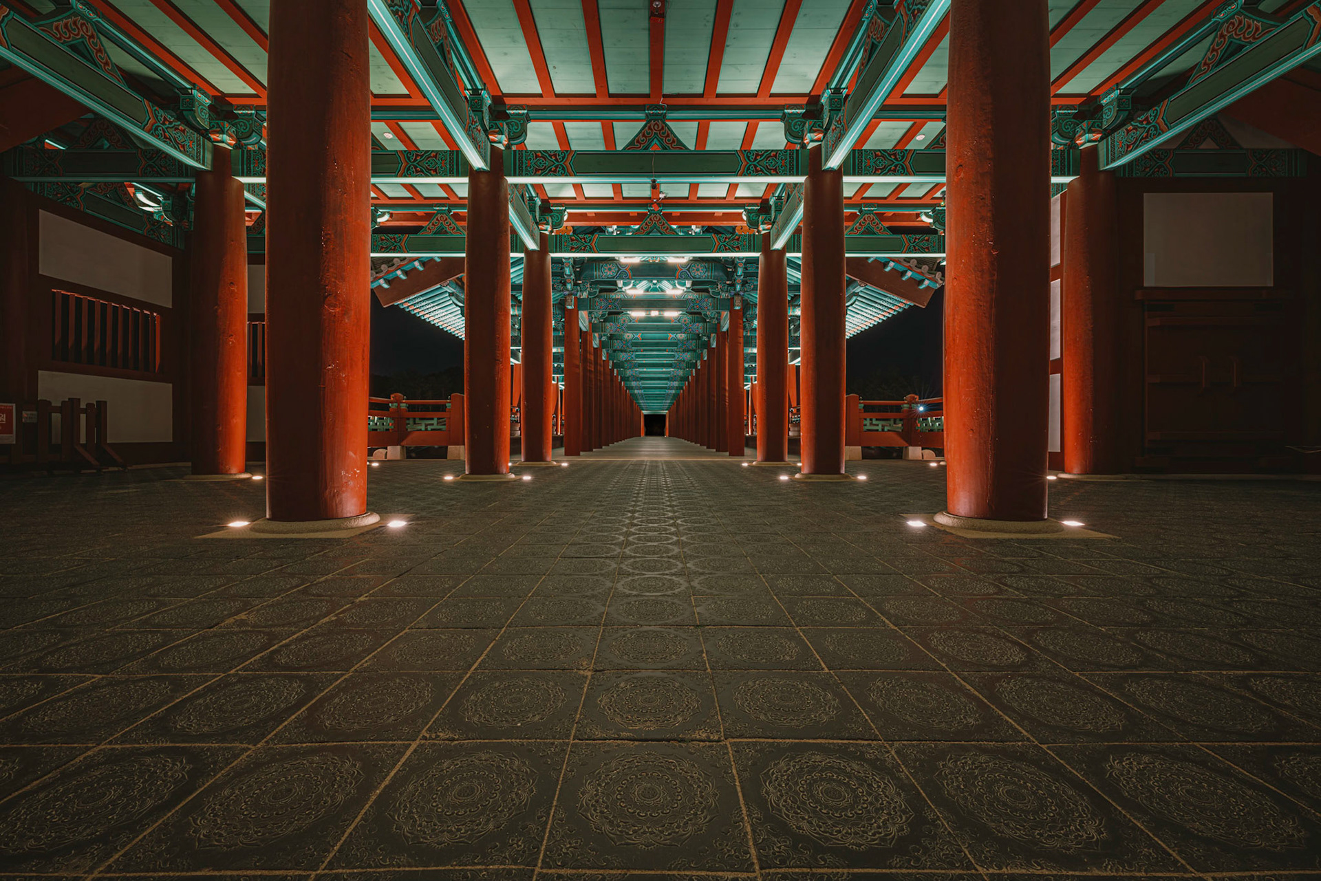 Gyeongju, South Korea - 22 May 2020: The Woljeonggyo Bridge was destroyed at one point, but has been well restored and is a worthwhile sight to add to a walking tour of Gyeongju.
