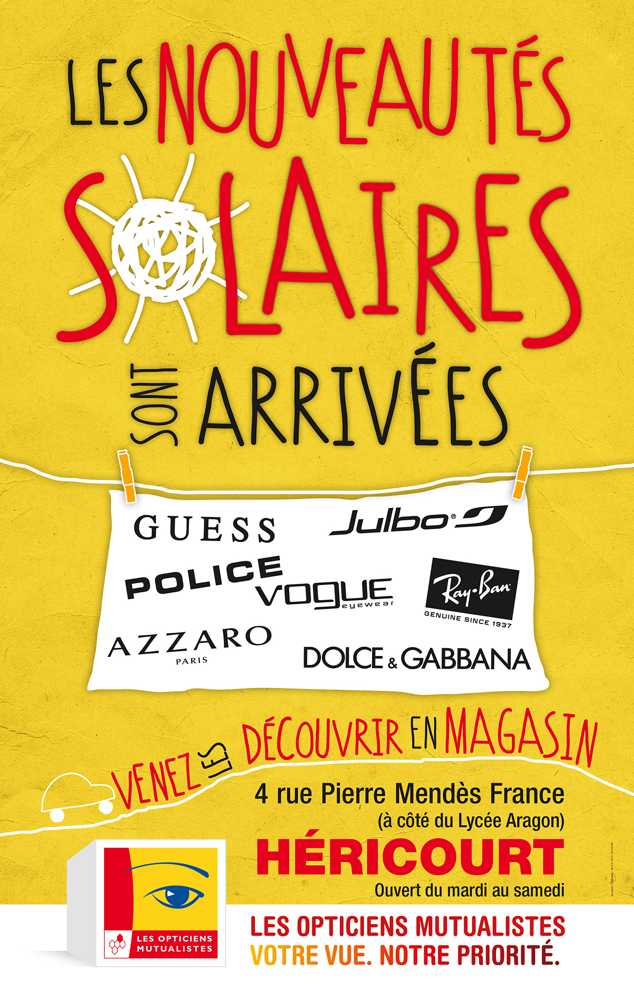Affiche Les Opticiens Mutualistes (Ecouter Voir)