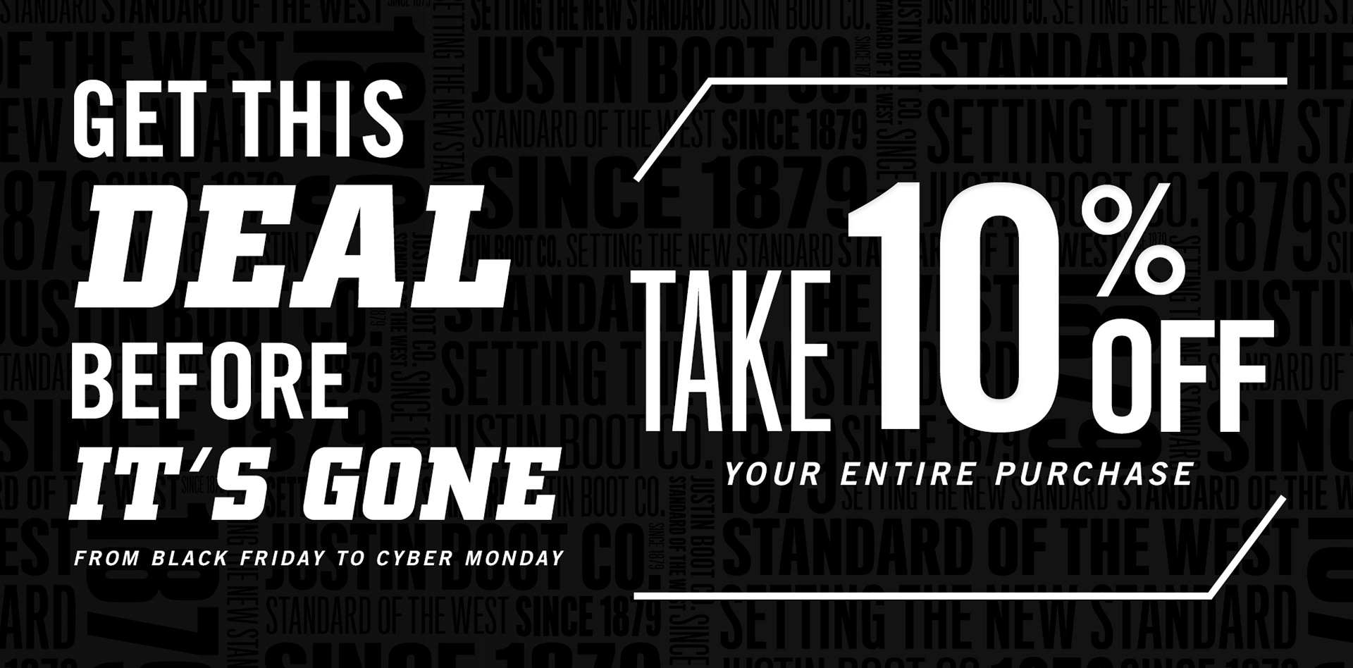 Promotion on Black Friday