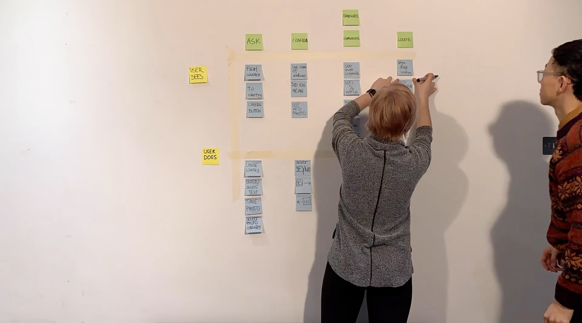 Planning out the logic and user experience of the app was crucial for successfully assisting the user.