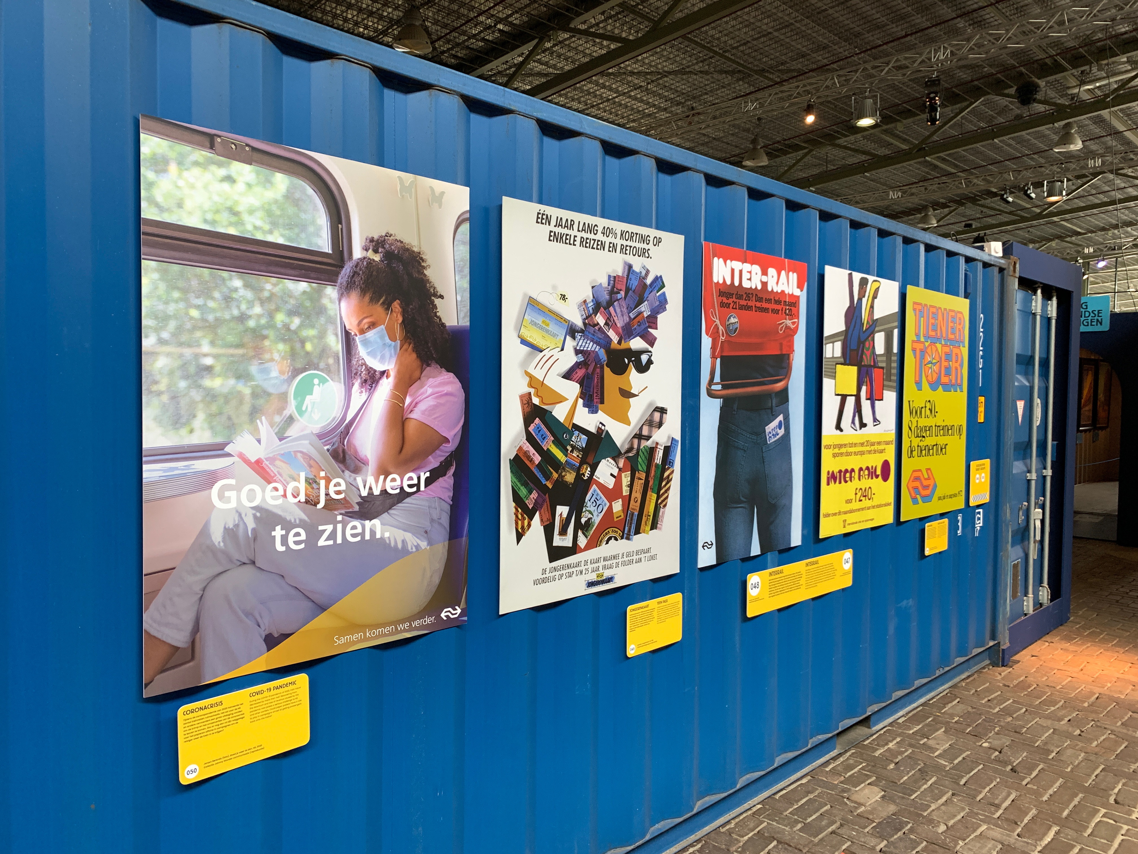 NS - Samen verder campagne in het Spoorwegmuseum Utrecht