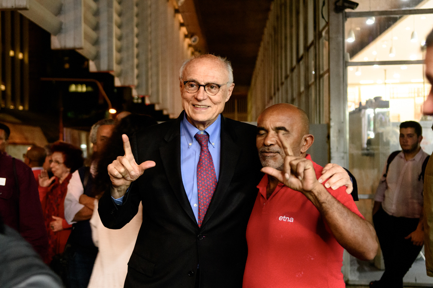Presença do vereador pelo PT, Eduardo Matarazzo Suplicy.