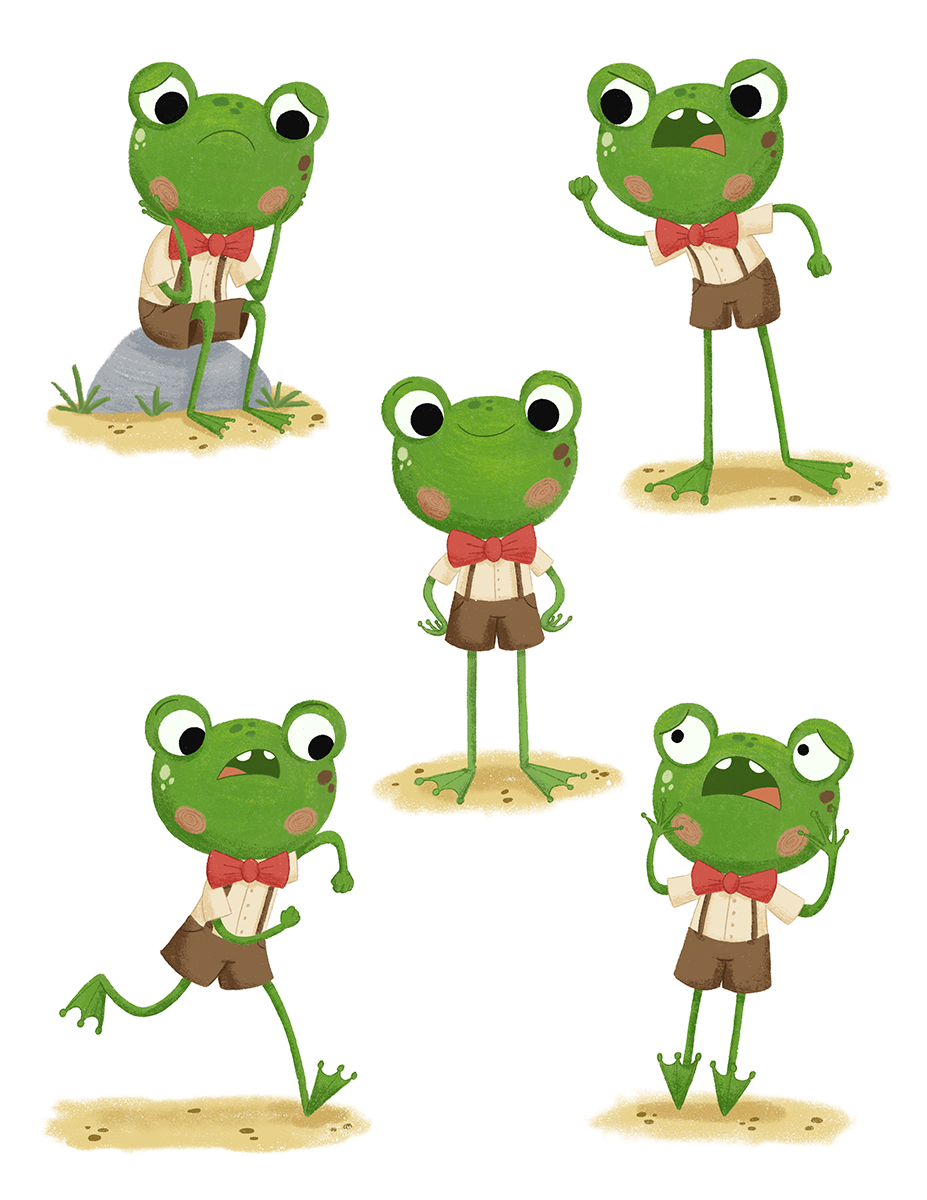 Larry, the frog