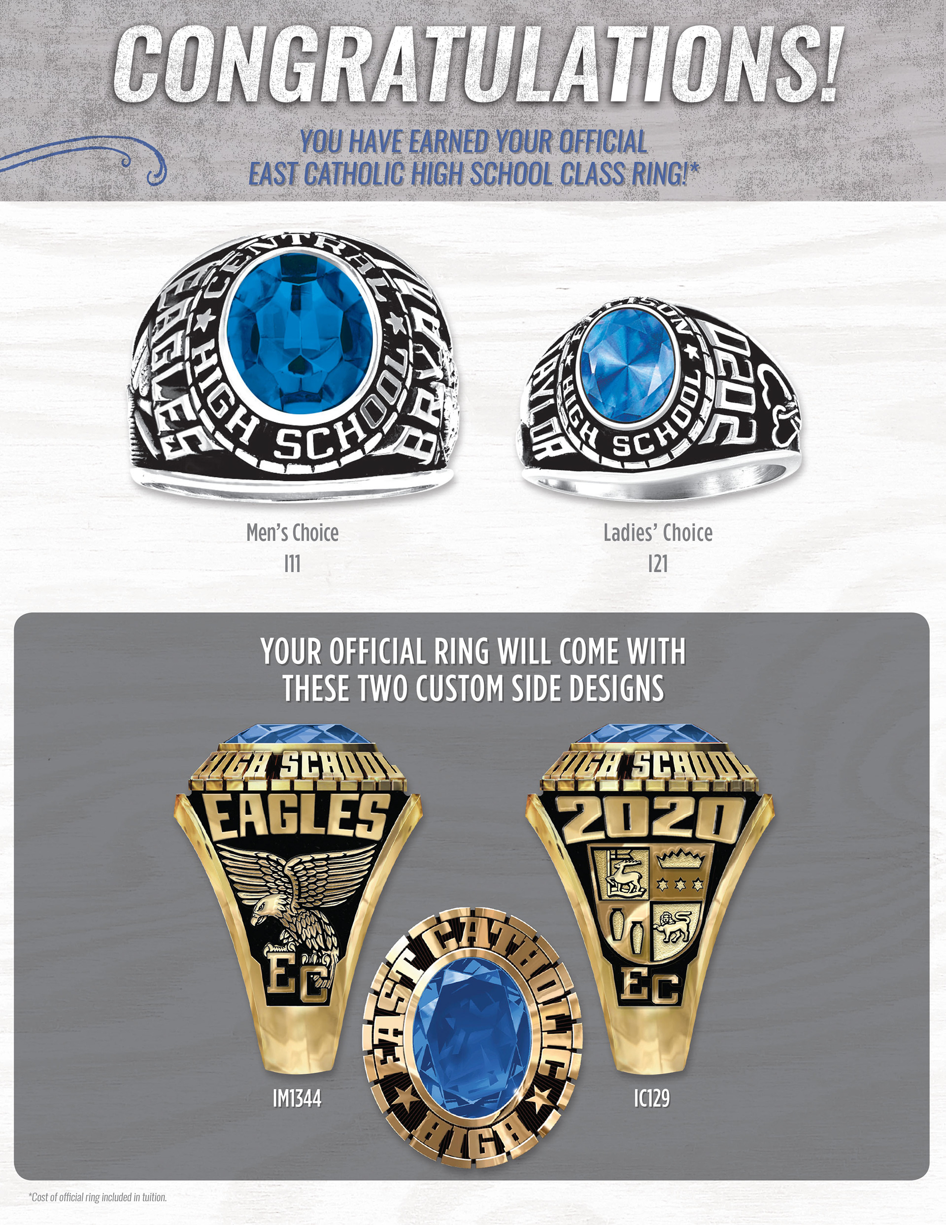 Craig Kunkel - Balfour East Catholic Ring Flyer