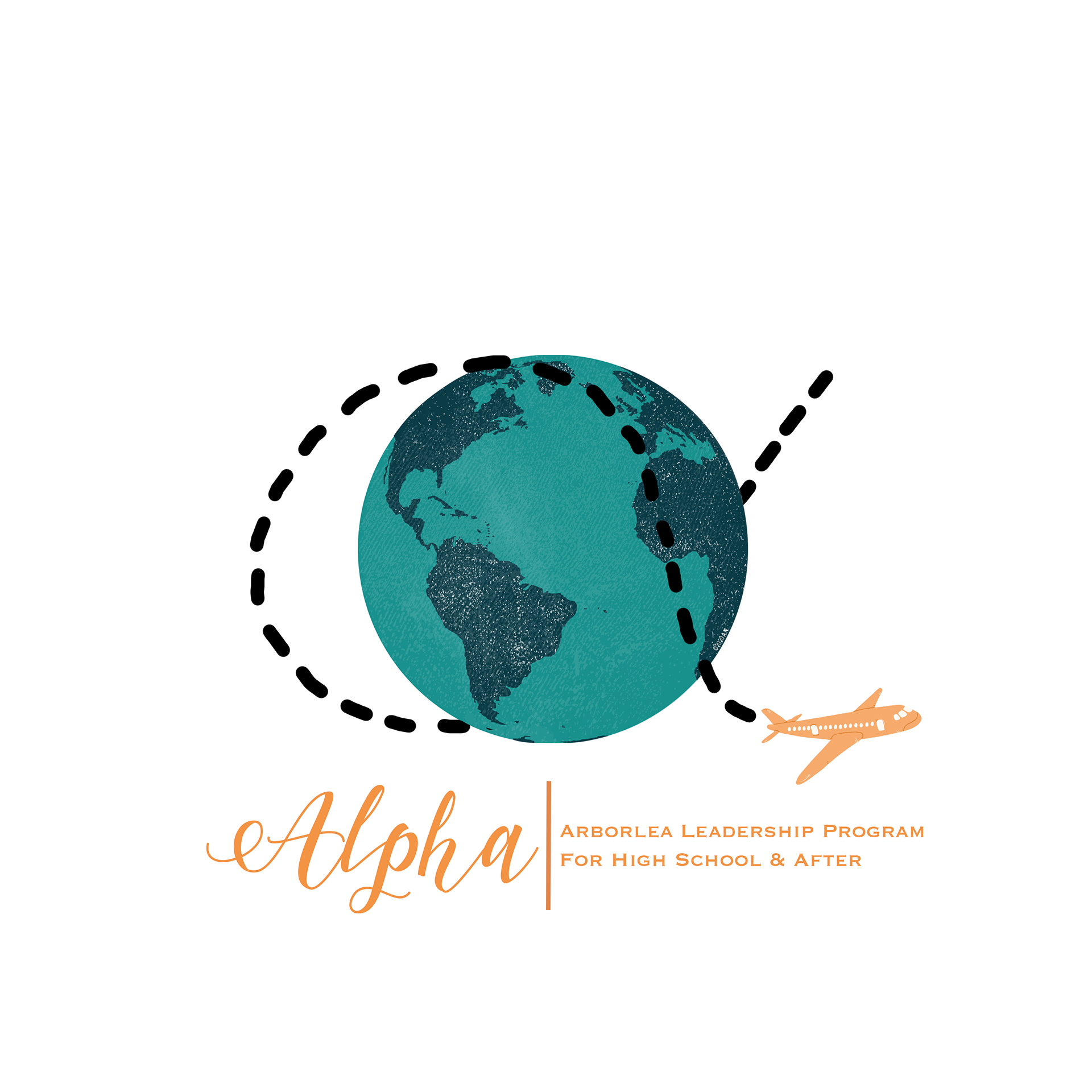 Logo for high school girls club, 2020, Irving, TX
