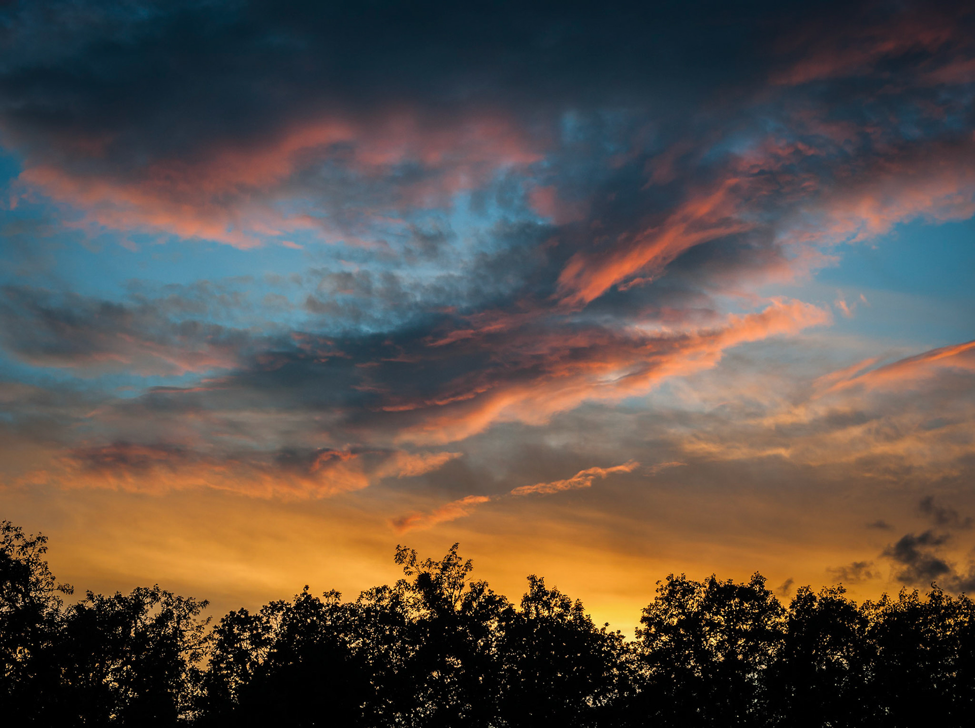 Nice sunset the other night.