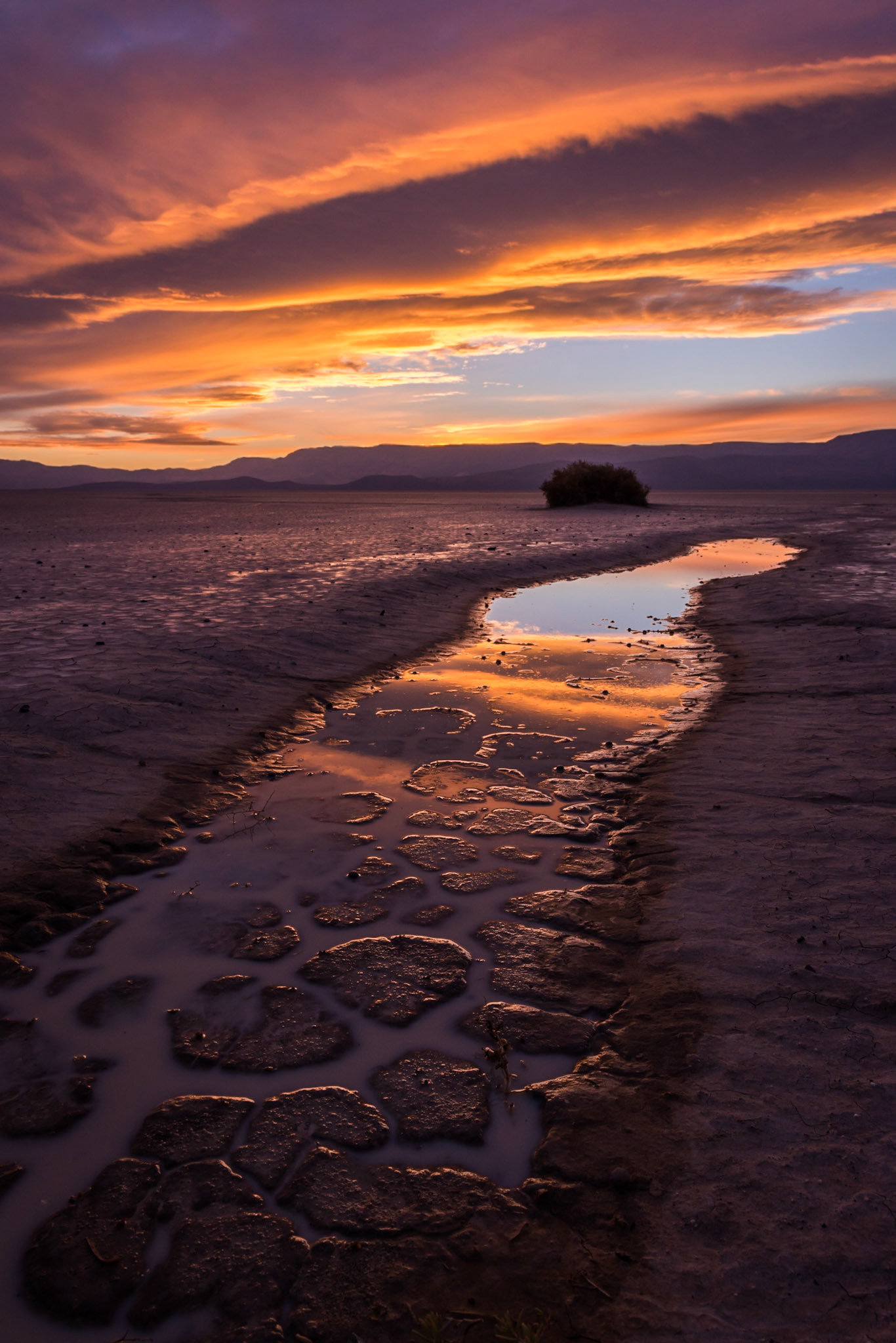 Sunset on the Alvord