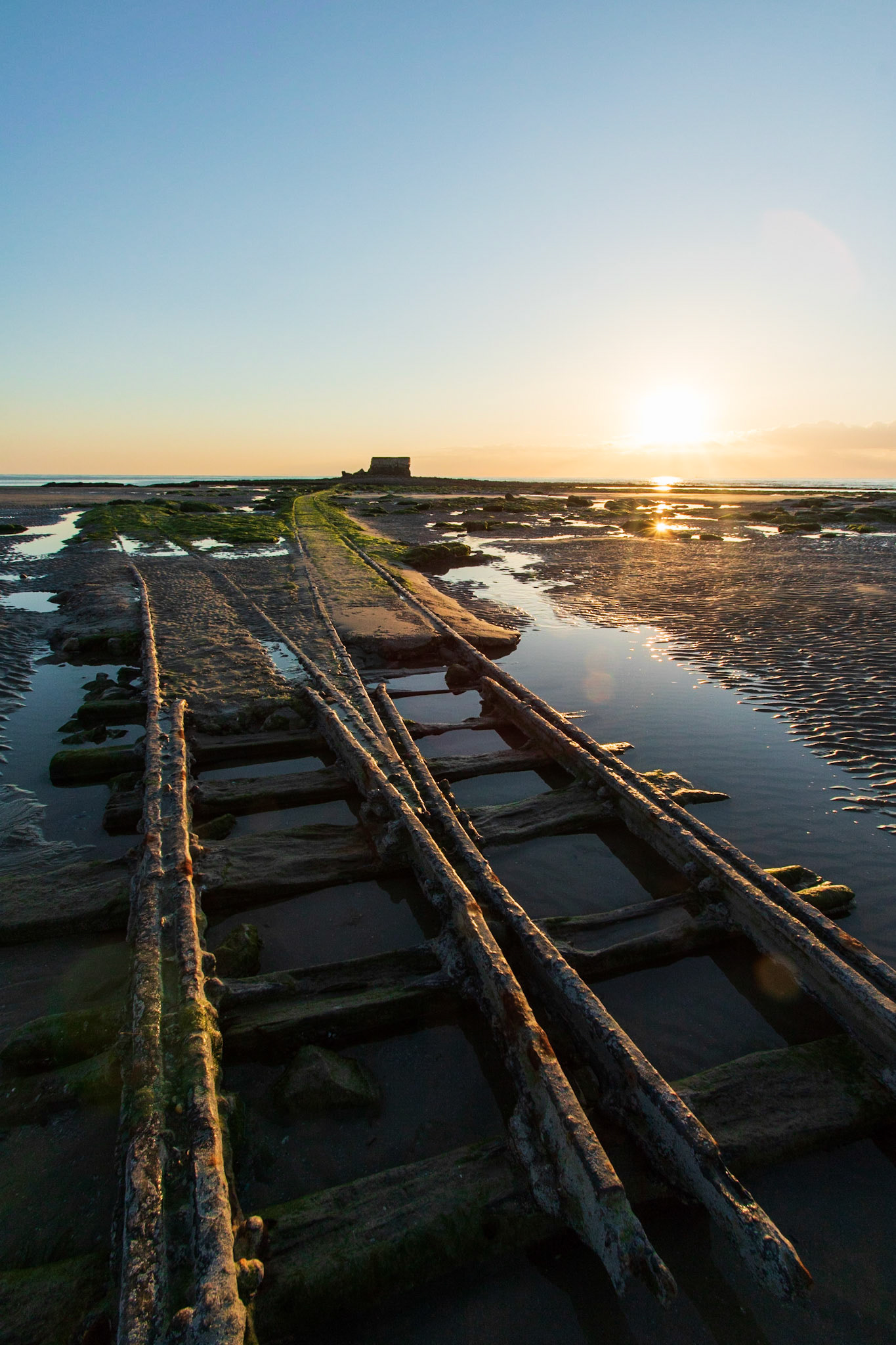 Anciennes installations ferroviaires destinées au ravitaillement du Fort de l'Heurt, à Le Portel