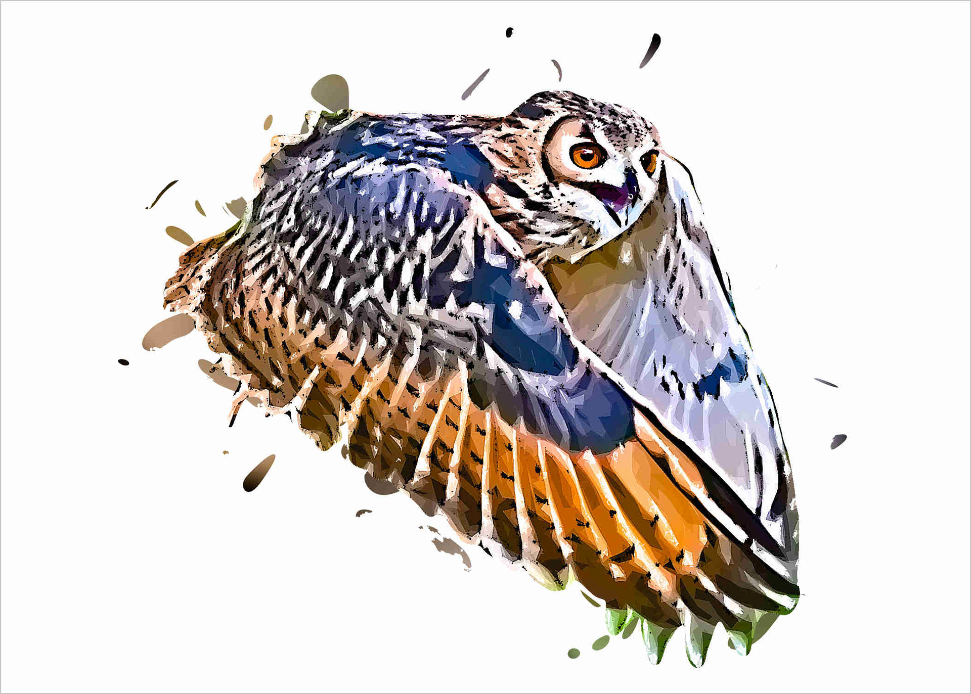 Bengal Eagle Owl 865500720