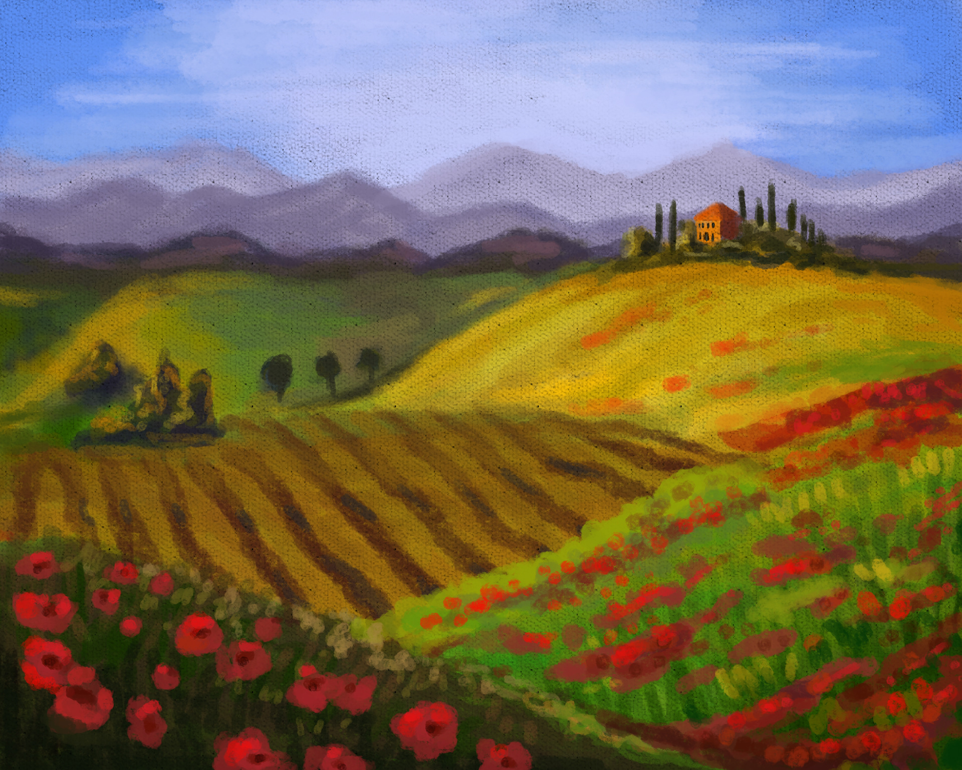 Tuscany Landscape