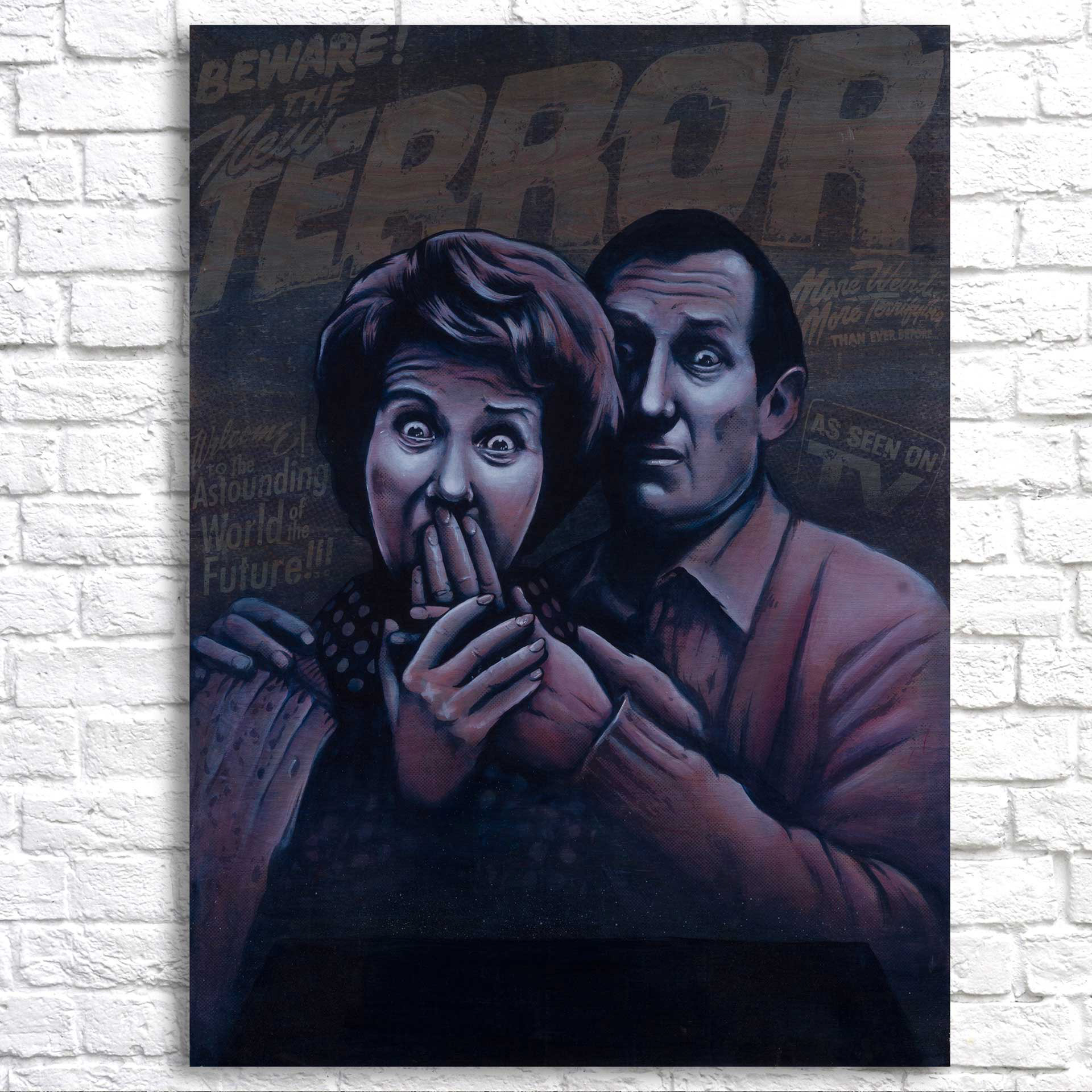 pop art, surrealism, illustration, grafitti, mural , stencil, paint, pintura, arte urbano, urban, ink, retro, vintage, ad, advert, americana, 50s, 60s, street, illustration, street art, dibujo, draw, acrylic, spray, painting