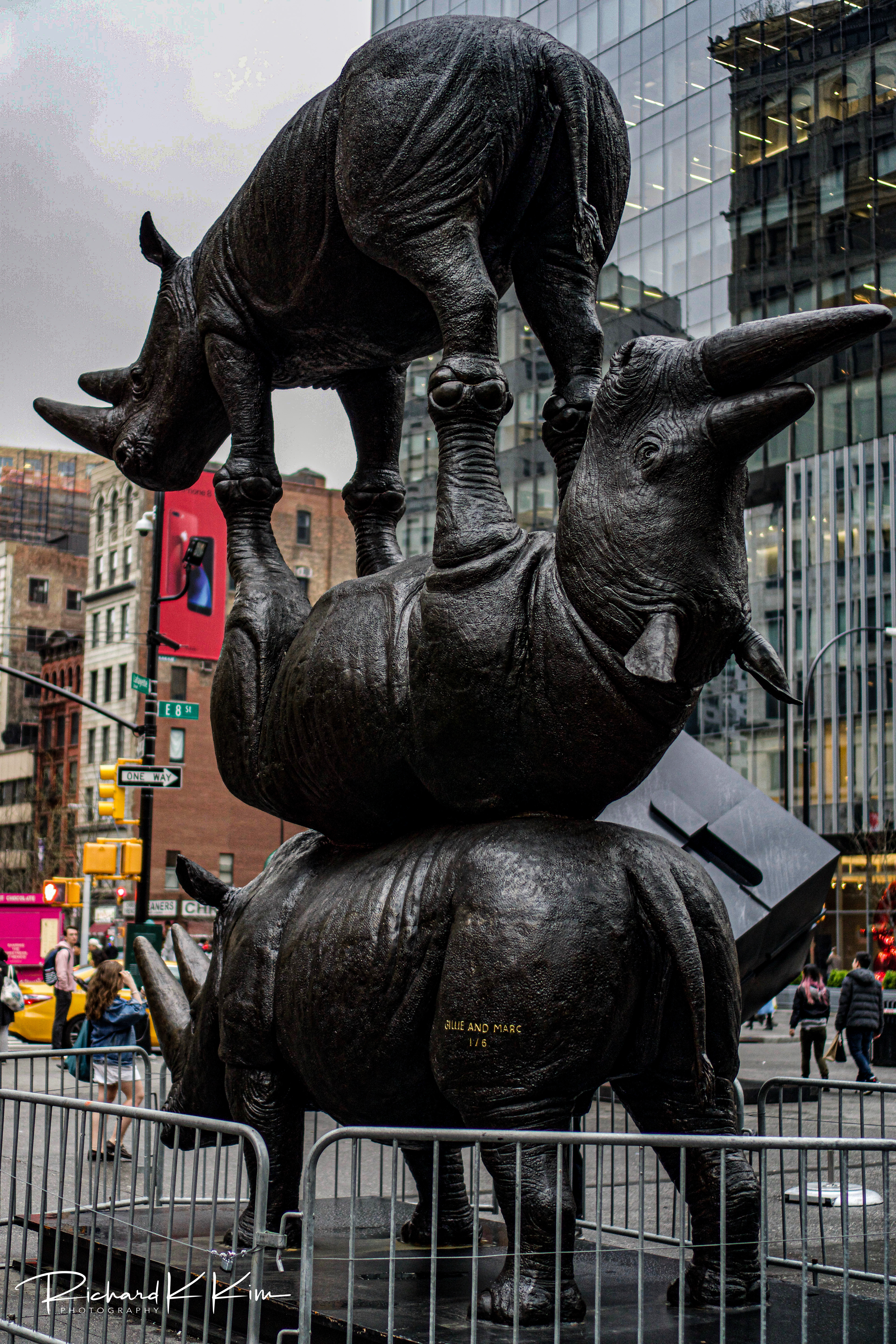 The Last Three by Gillie and Marc Schattner (East Village, NY)