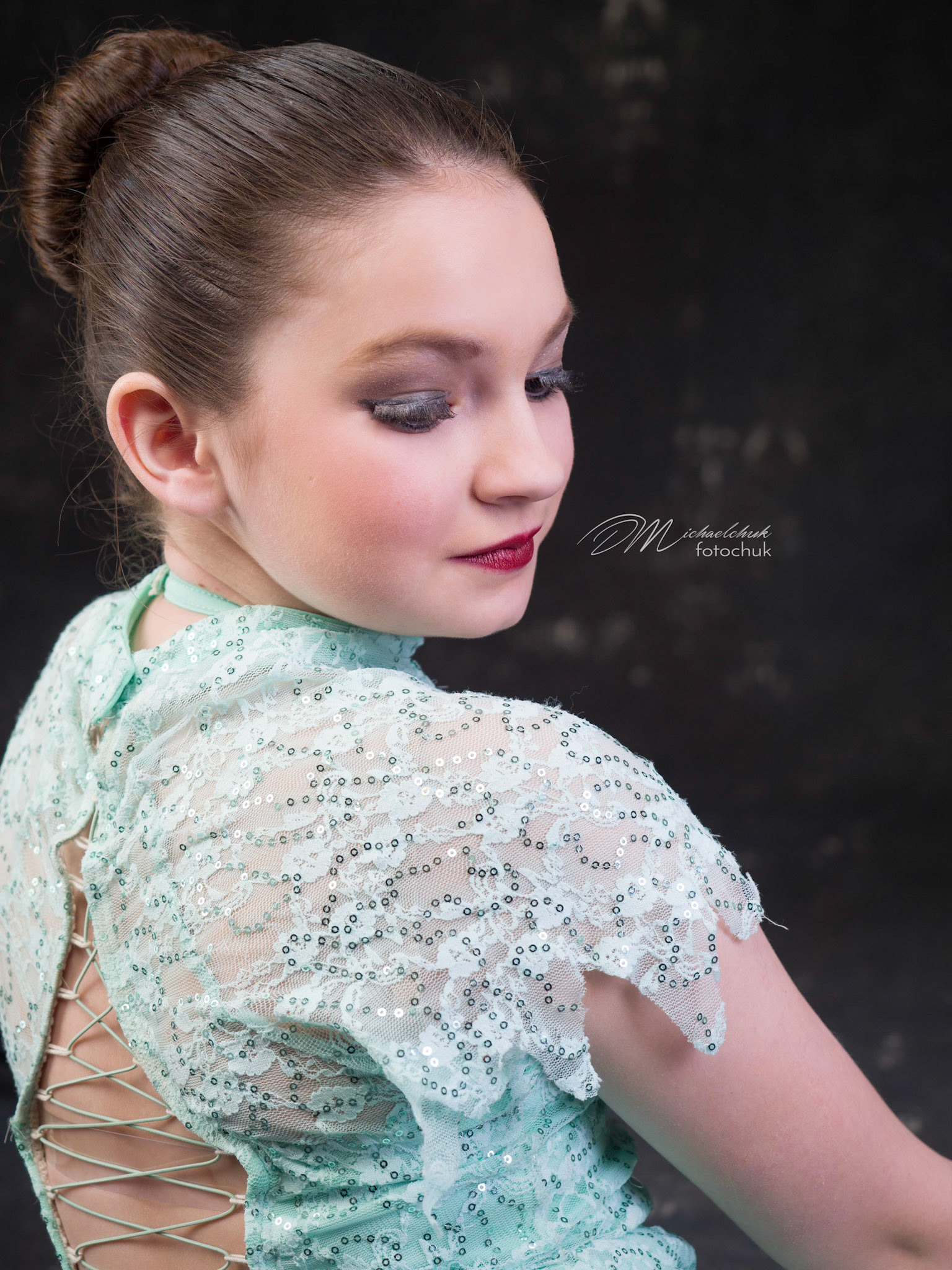Dancer Ready for Competition