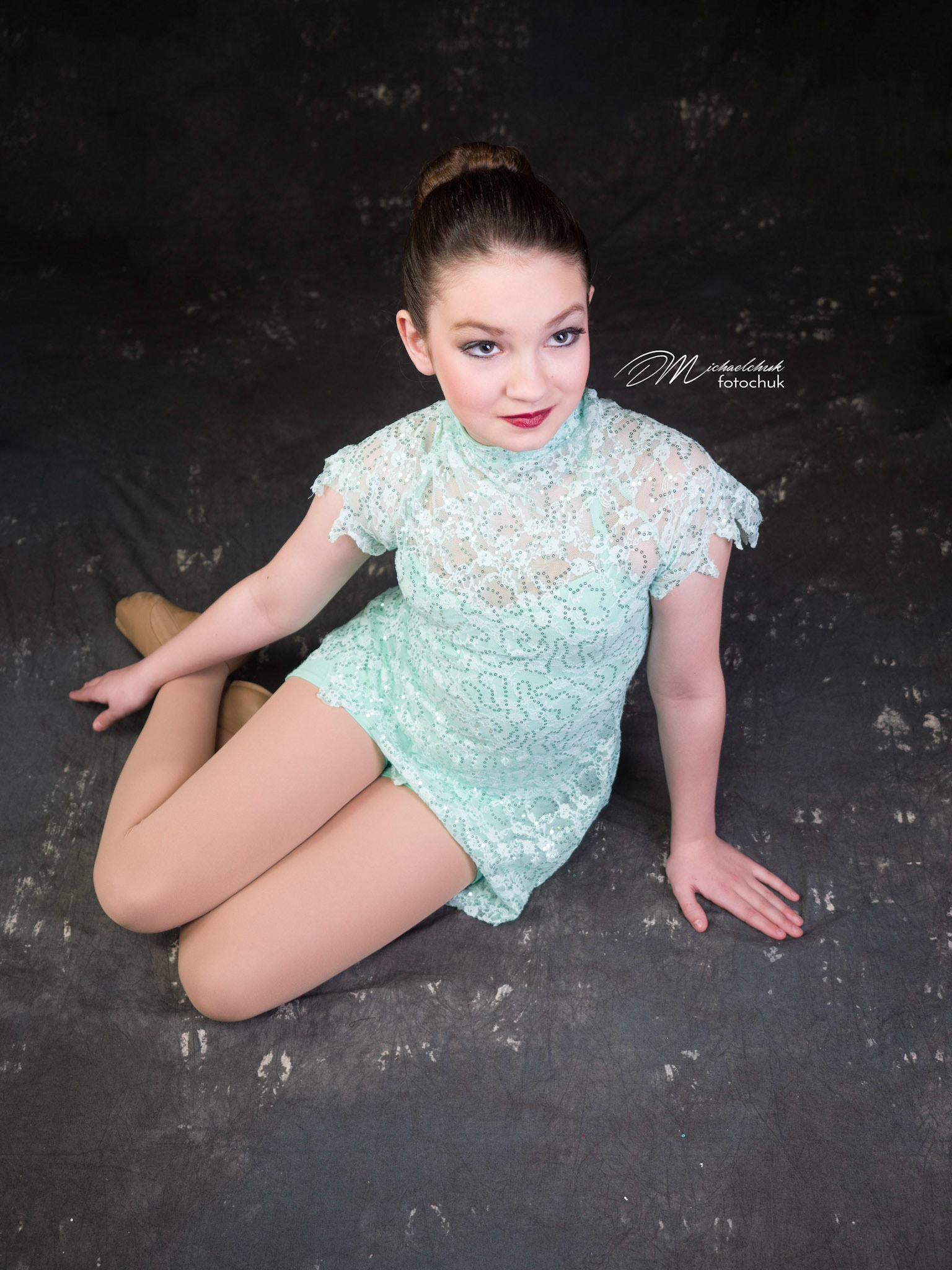 Dancer Ready for Competition