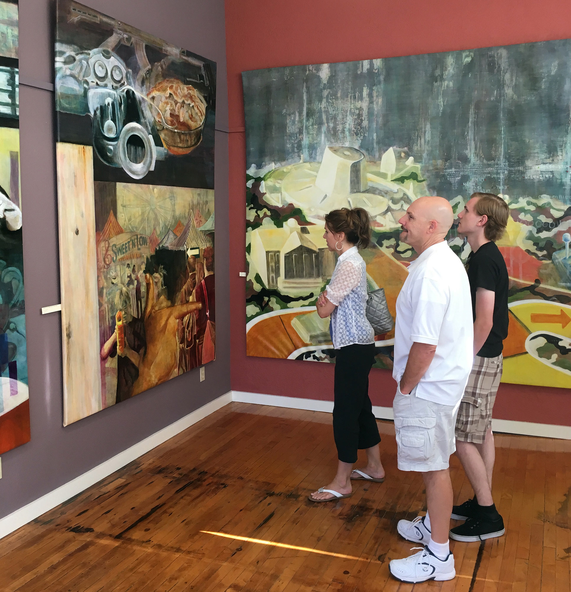 Altar of Commerce Installation at Cathy Gregory Gallery, St. Louis