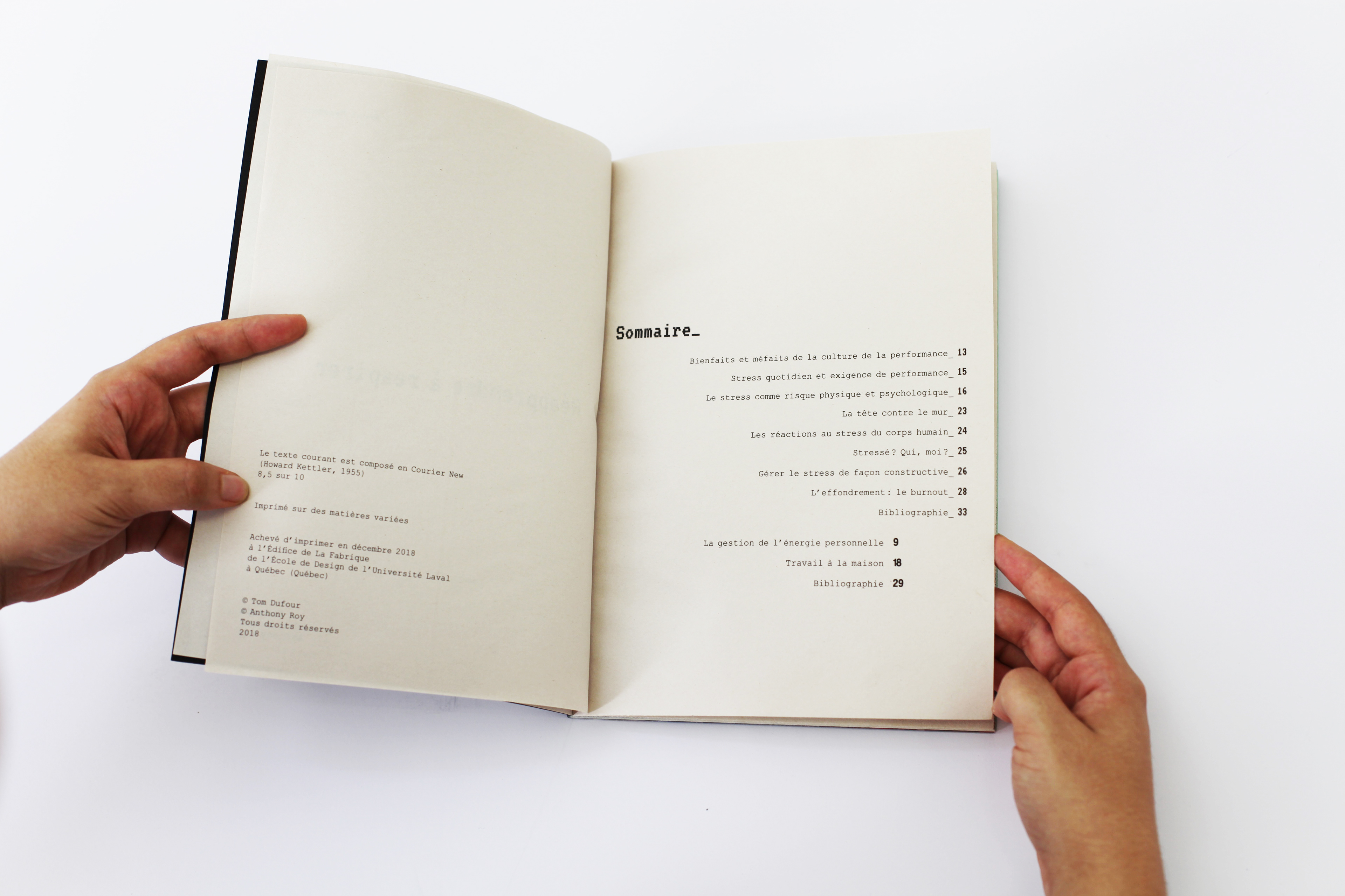 tom dufour - Le journal de survie du designer graphique