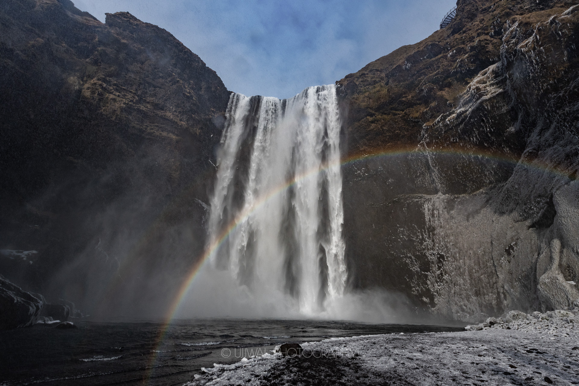 Skogafoss waterfall