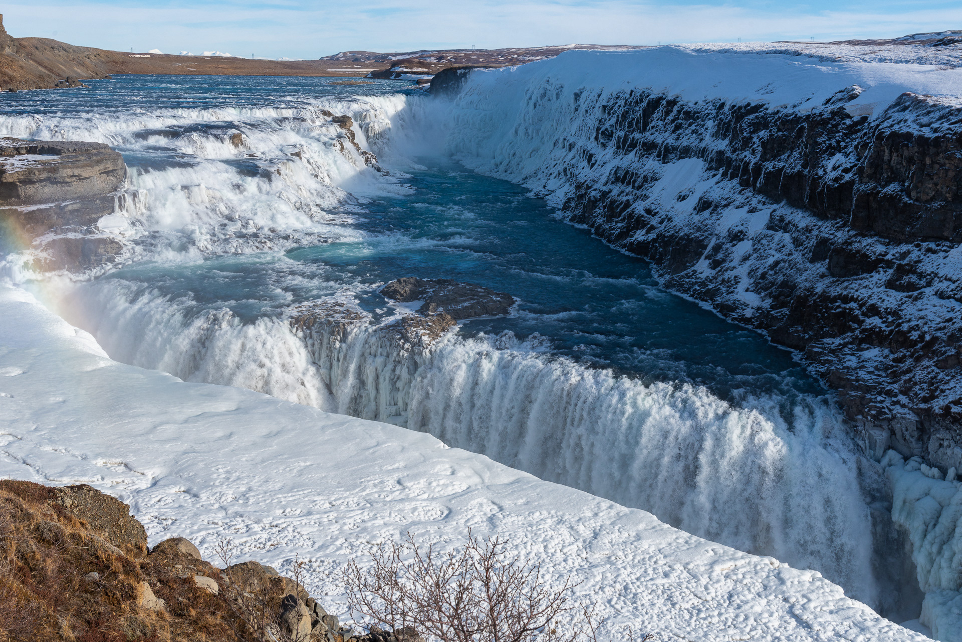 Gulfoss waterfall Golden Circle