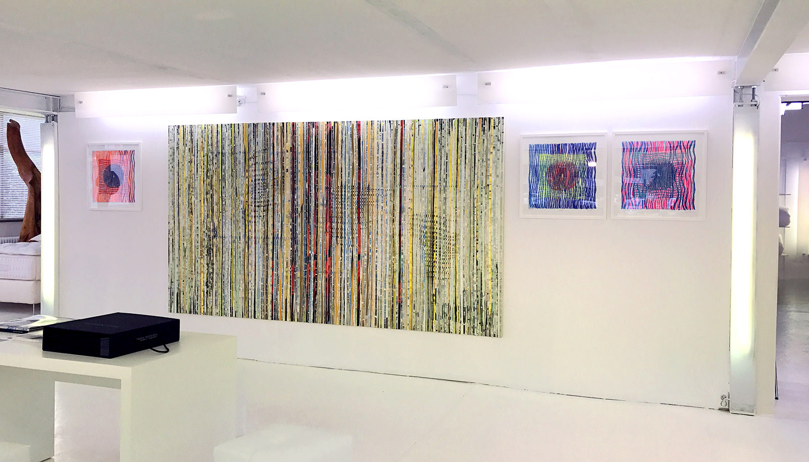 EXHIBITION KNOLL HEIDELBERG,2017,HERMANN LEDERLE,PAINTING,SERIGRAPH