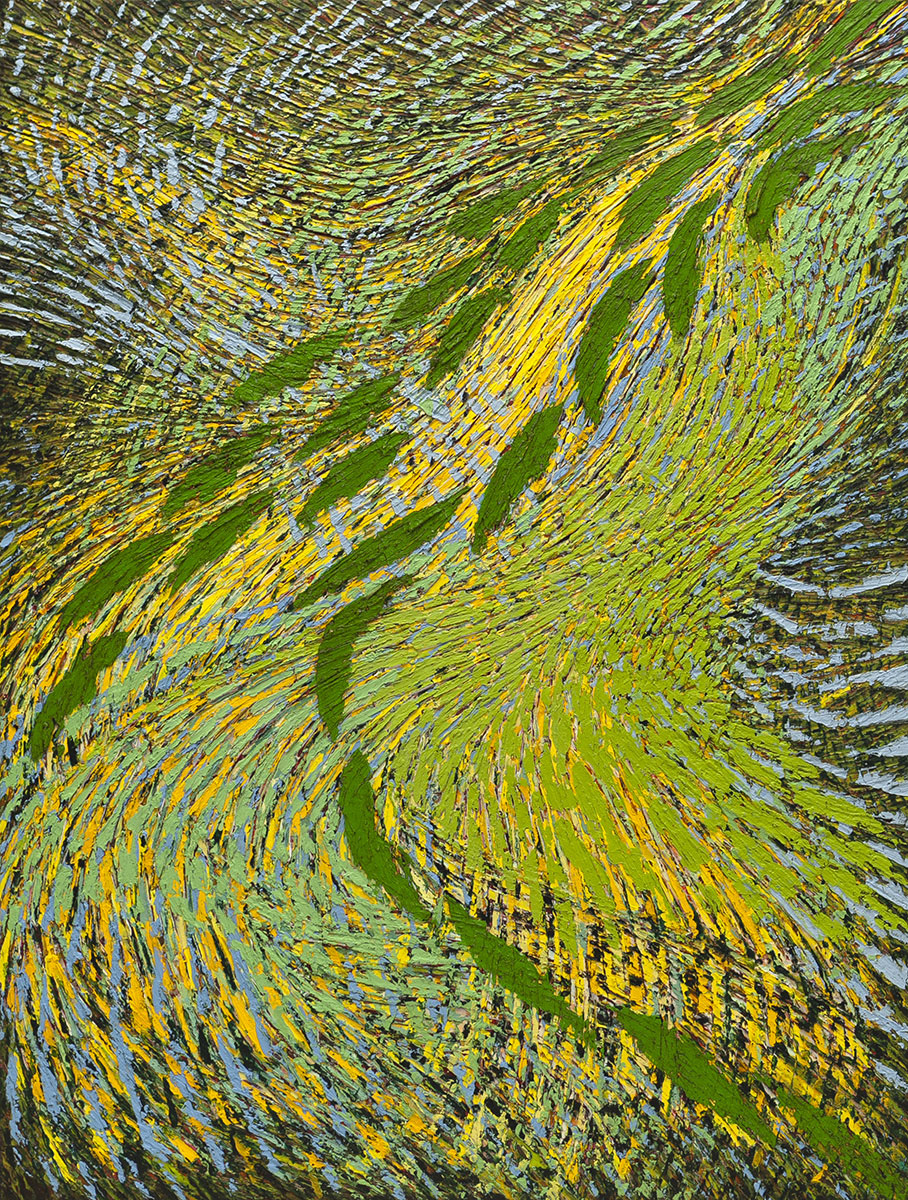 CASCADE oil on canvas, 50 by 38 inches (127cm x 96cm), 2011 EUR 8,500.00, HERMANN LEDERLE