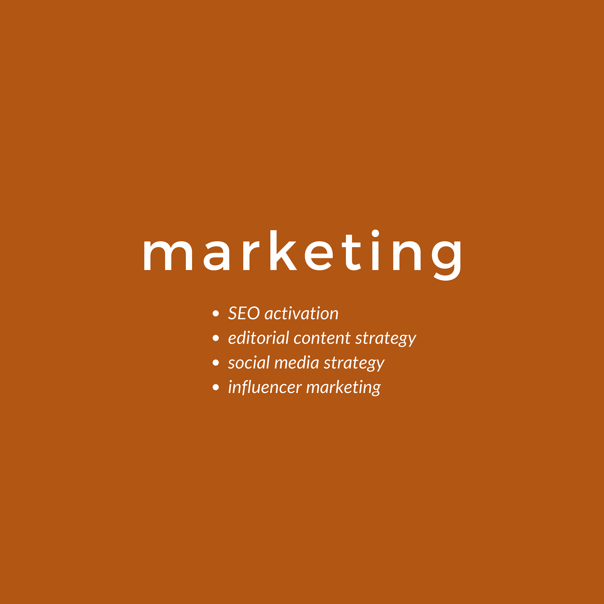 Marketing Services