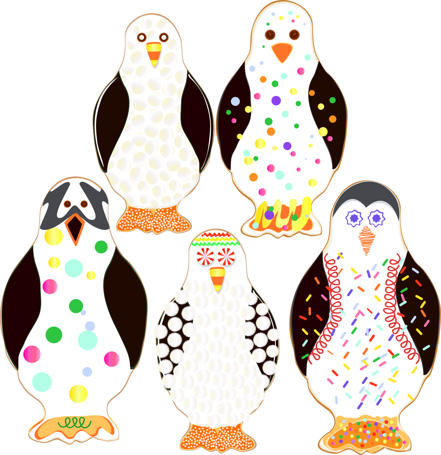 Penguin Cookie Tray