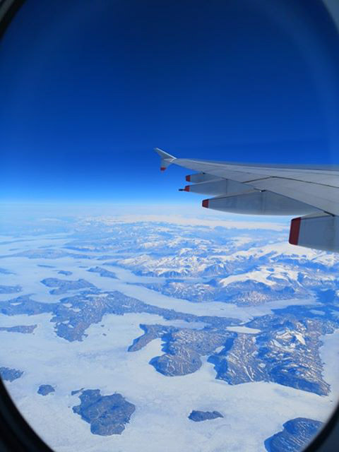 Flying to Canada