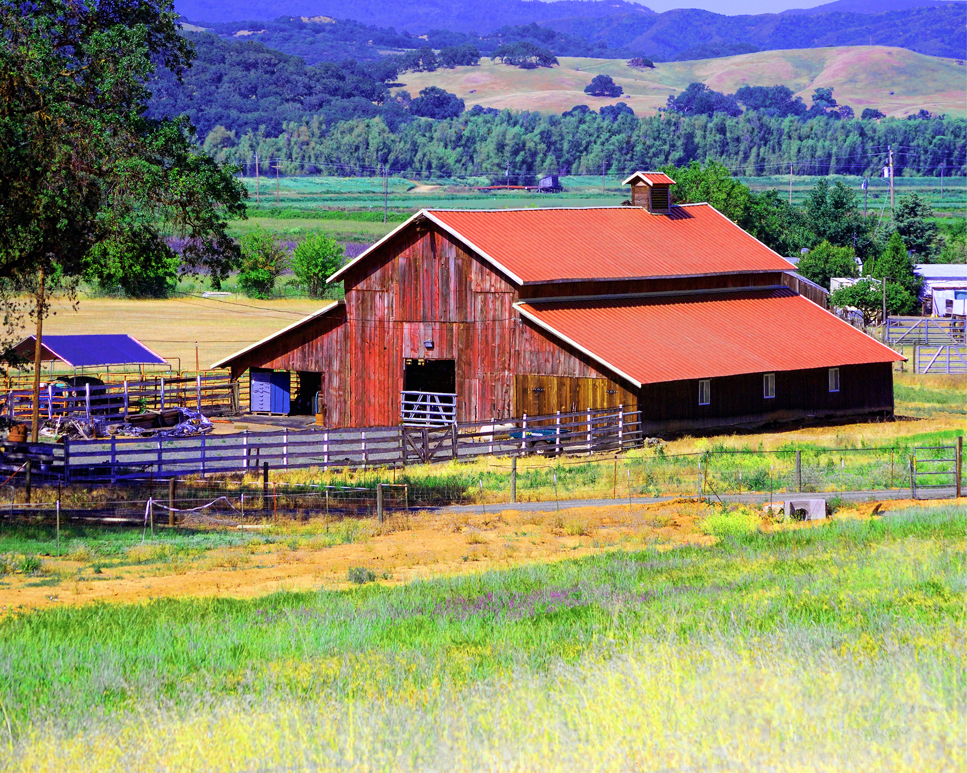 Barn of Clear Lake