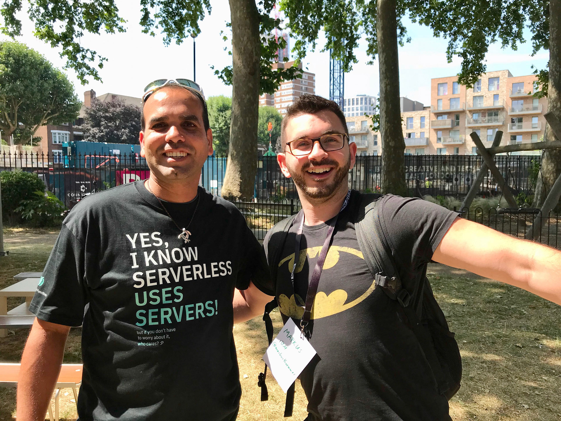 Two core OpenWhish contibutors in one picture!