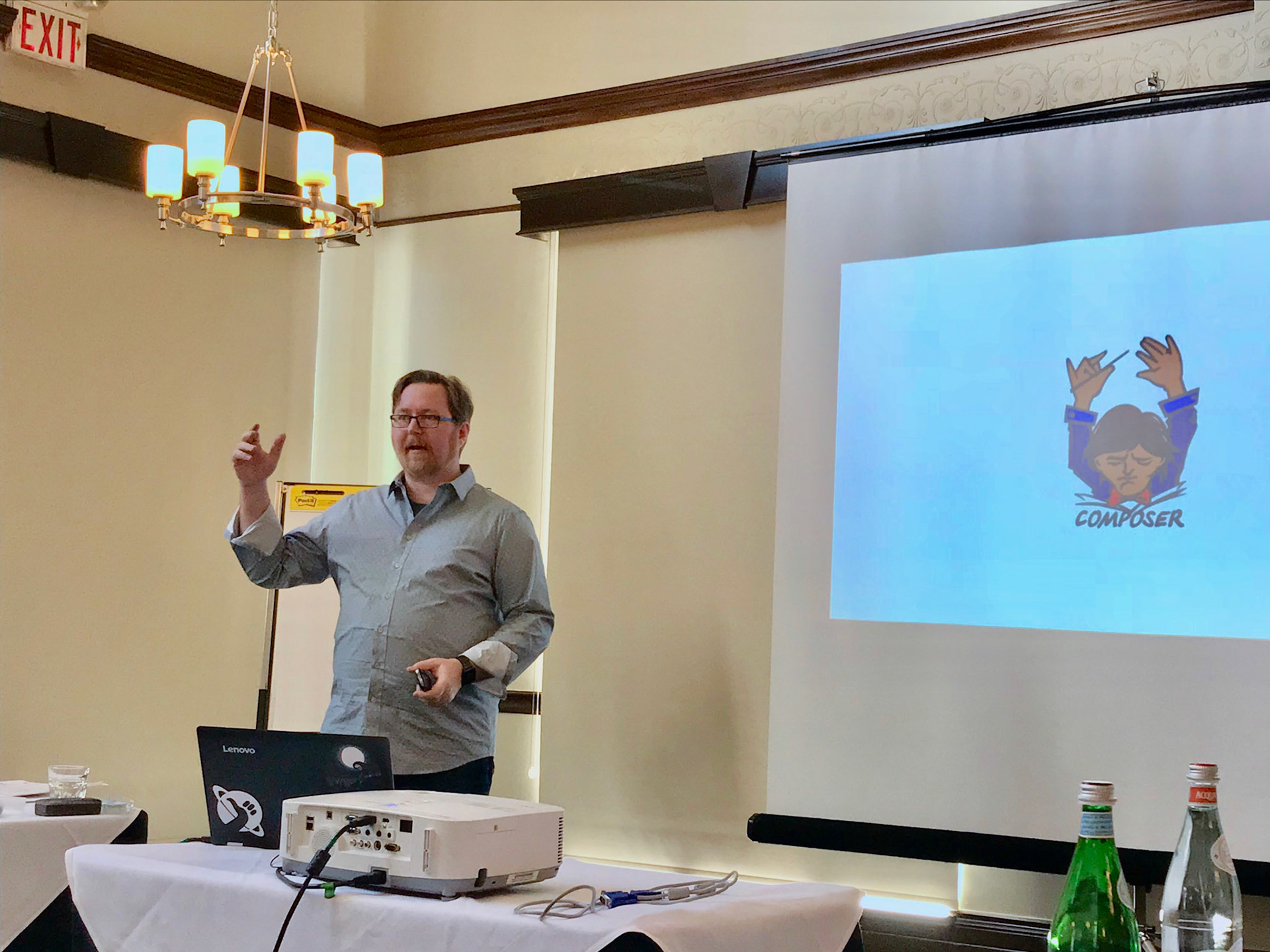 Matthew talking on PSR standards