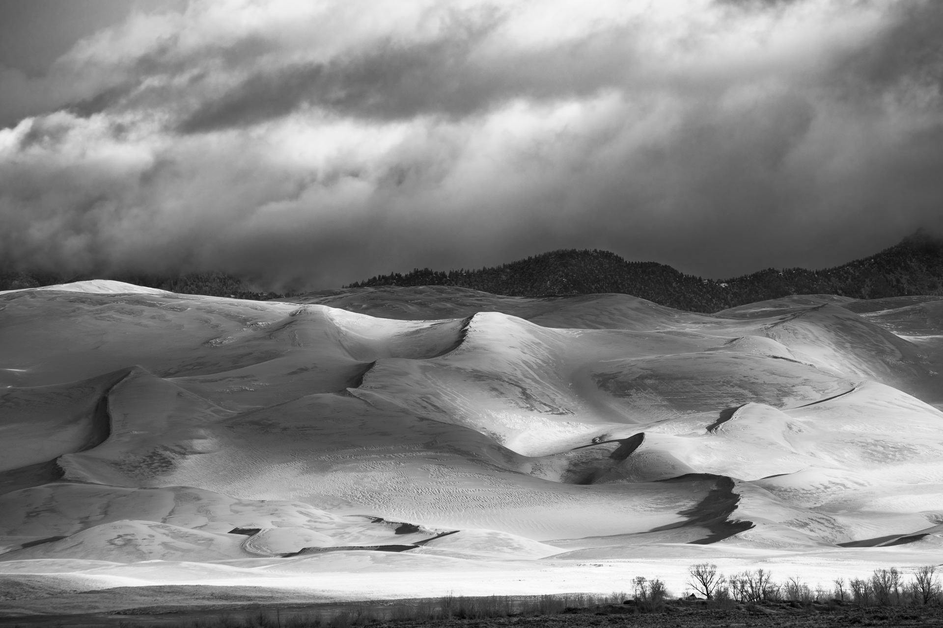 Speckled Light- Great Sand Dunes national Park