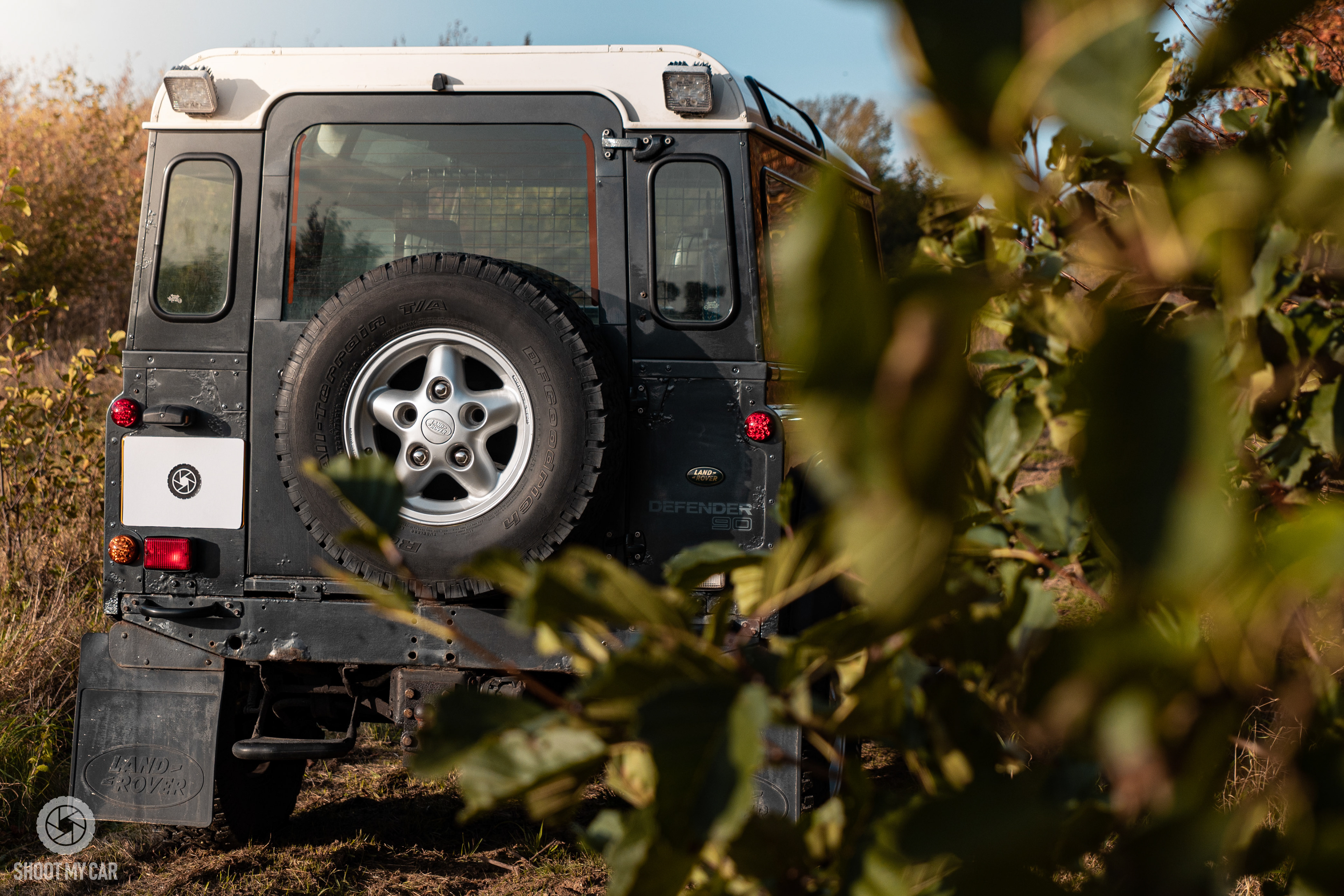 Bilfotografi: Land Rover Defender 90''